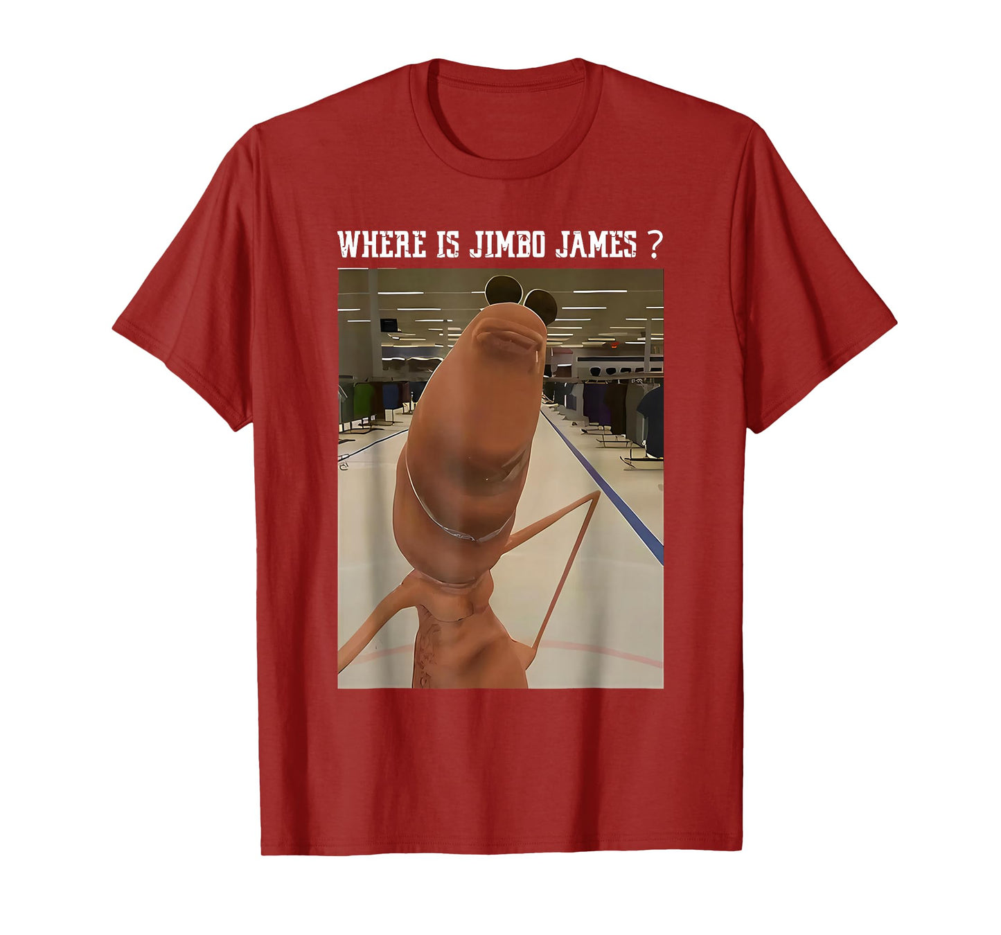 Marcus The Worm Where is Jimbo James Meme T-Shirt