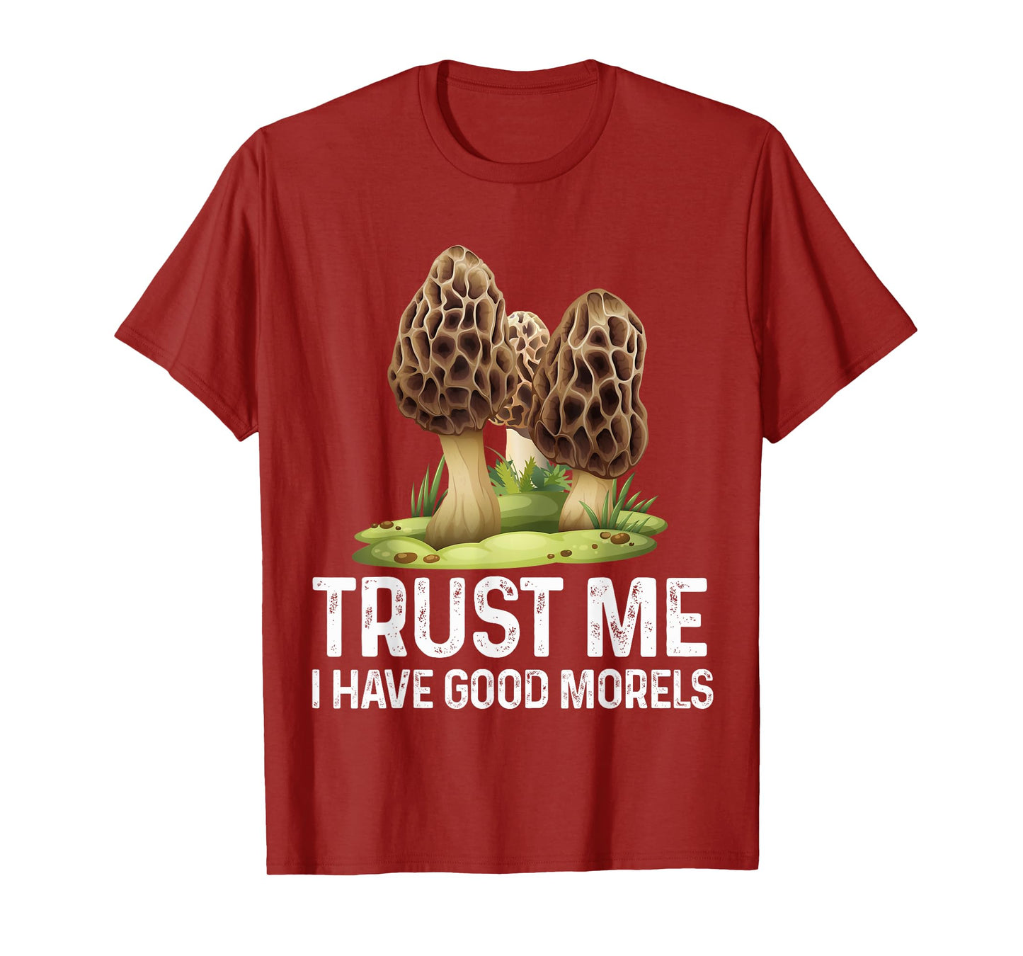 Moral Mushroom Tee Funny Foraging Morels Hunters Funny T-Shirt