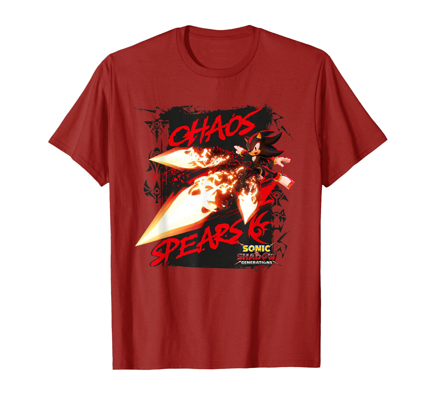 Sonic the Hedgehog, Sonic X Shadow Generations Chaos Spears T-Shirt
