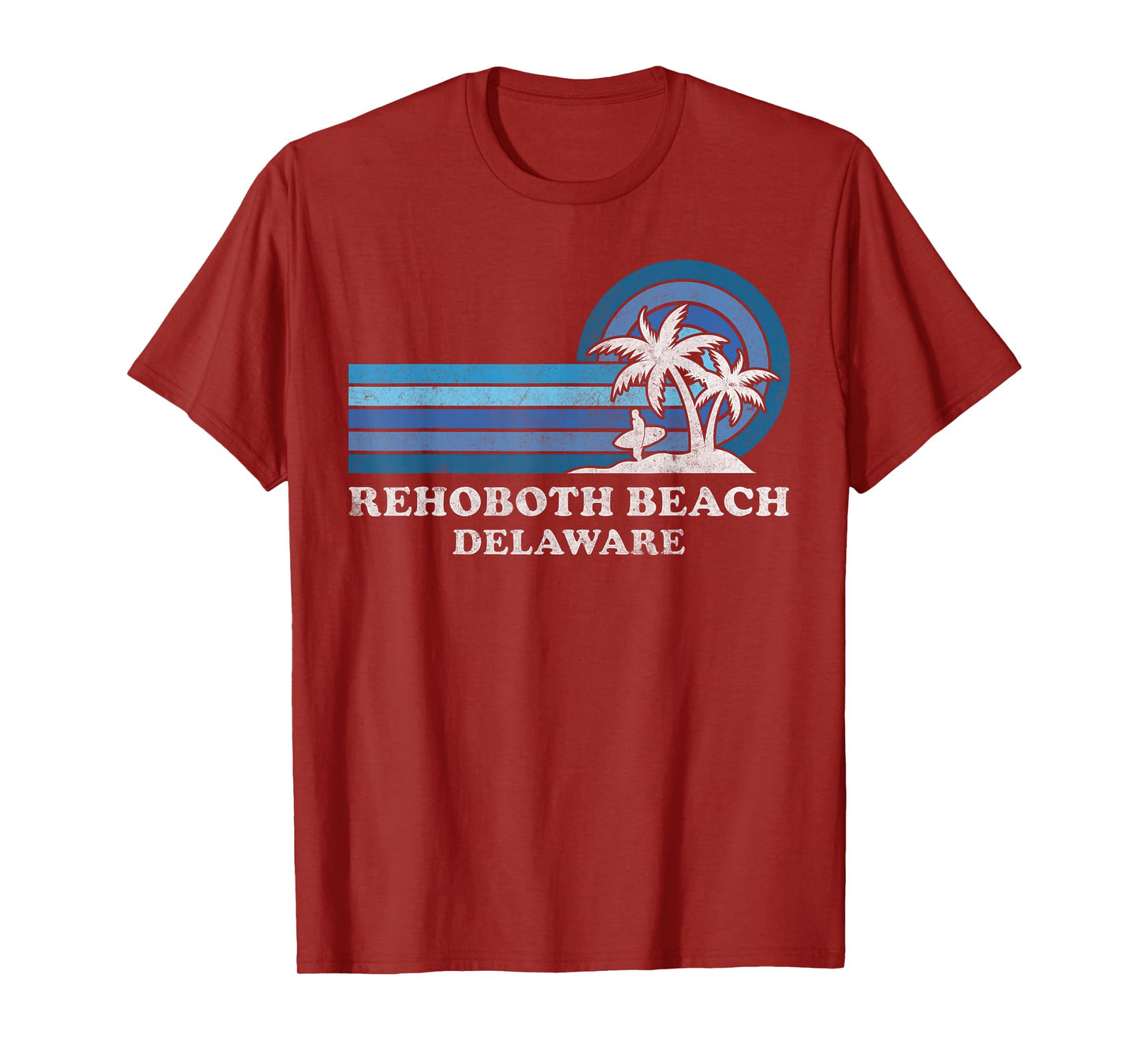 Rehoboth Beach Delaware Family Summer Vacation Vintage T-Shirt