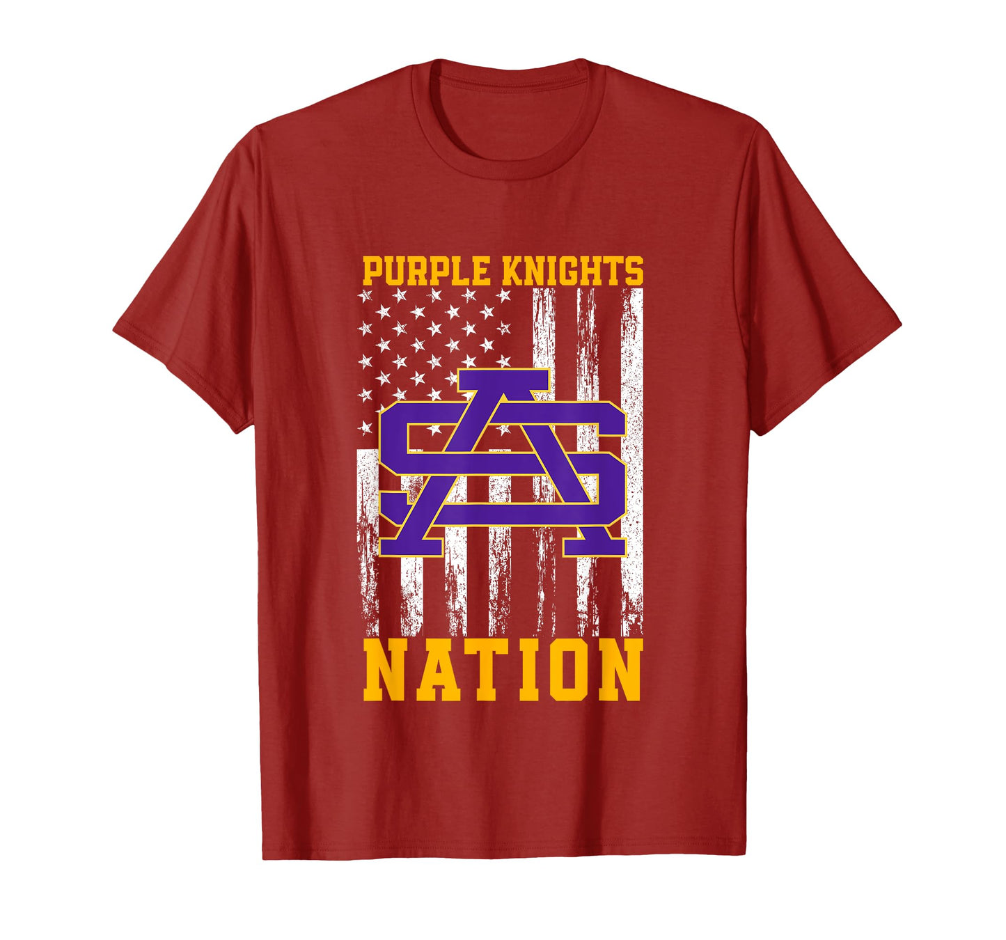 Saint Augustine Purple Knights Logo Nation HS T-Shirt