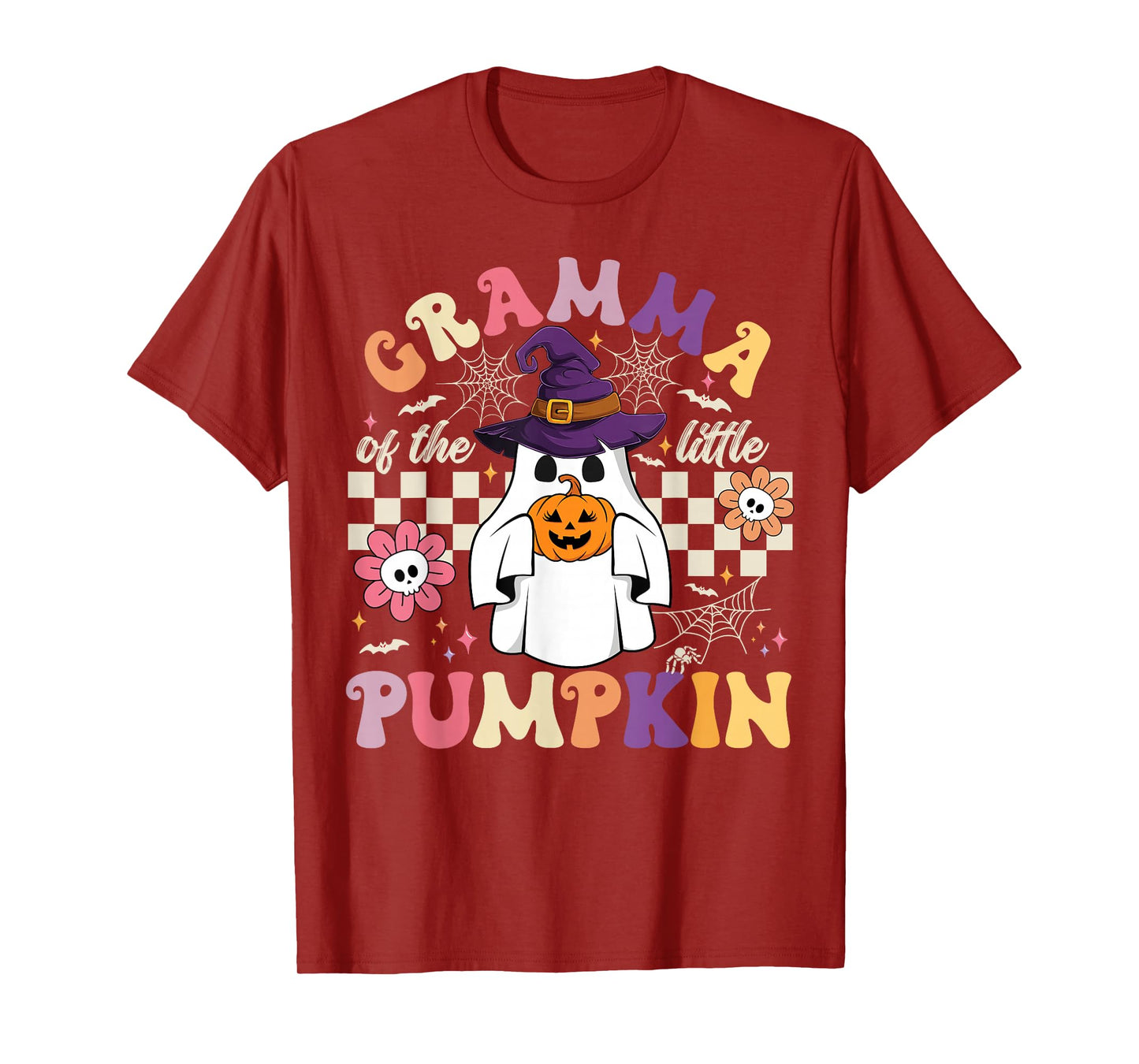 Gramma of The Little Pumpkin Halloween Spooky Ghost T-Shirt