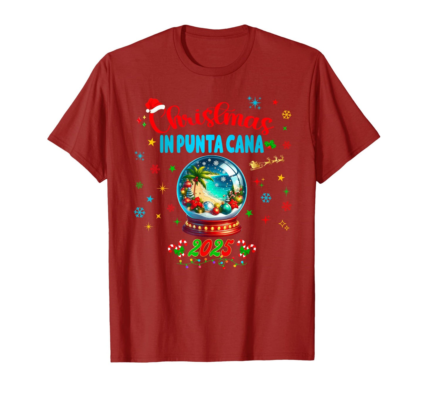 Dominican Republic Punta Cana Xmas Trip Family Reunion T-Shirt