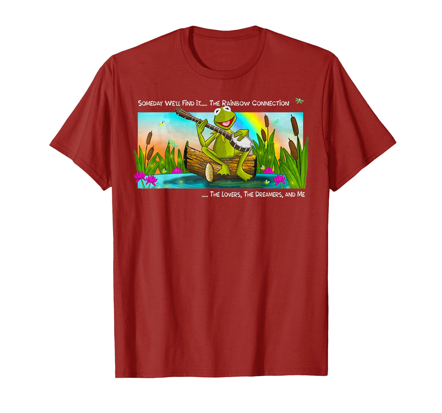 Retro Animal Funny Quote The Lovers The Dreamer And Me Frog T-Shirt