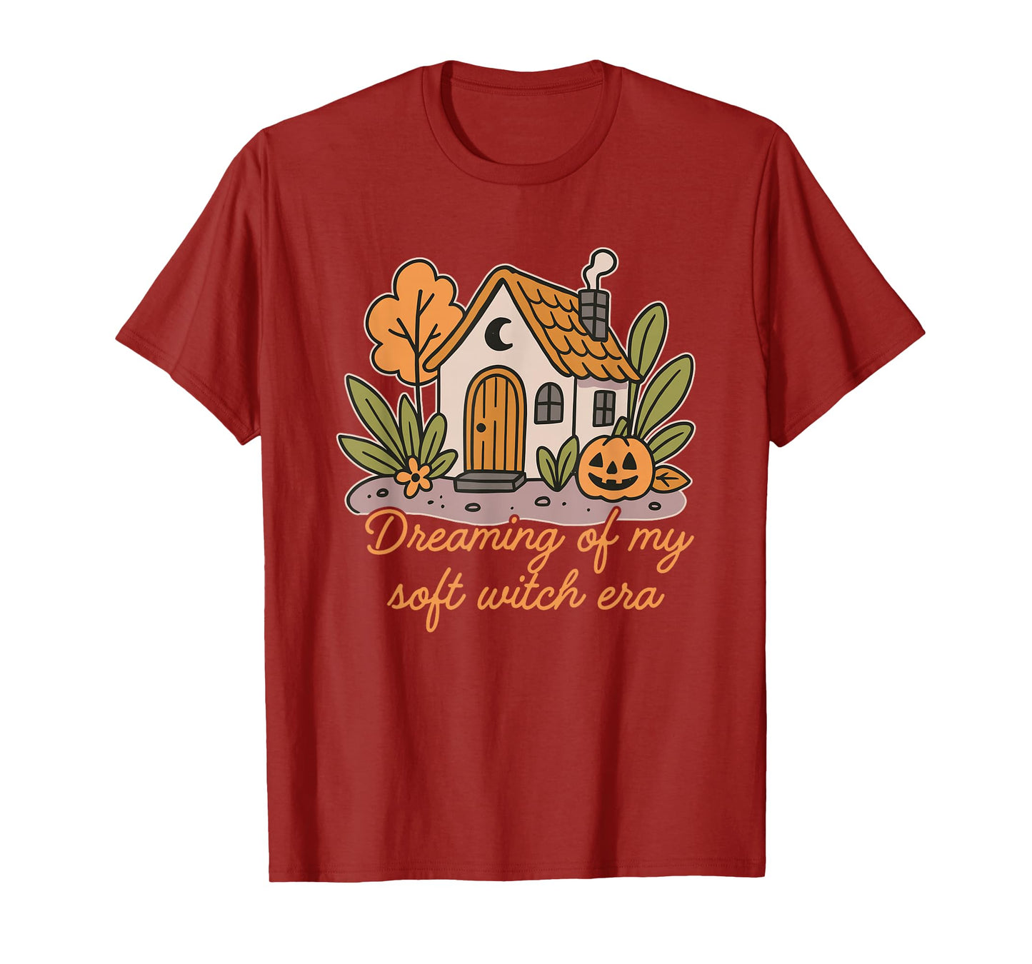 Dreaming of My Soft Witch Era, Halloween Vibe T-Shirt