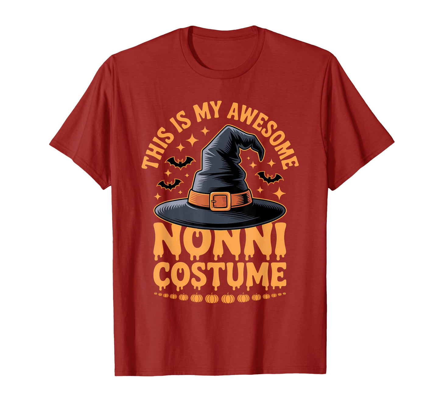 This is My Awesome Nonni Costume Funny Witch for Halloween T-Shirt