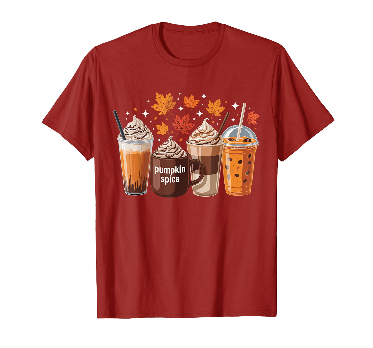 Halloween Pumpkin Latte Spice Coffee Love Fall Season T-Shirt