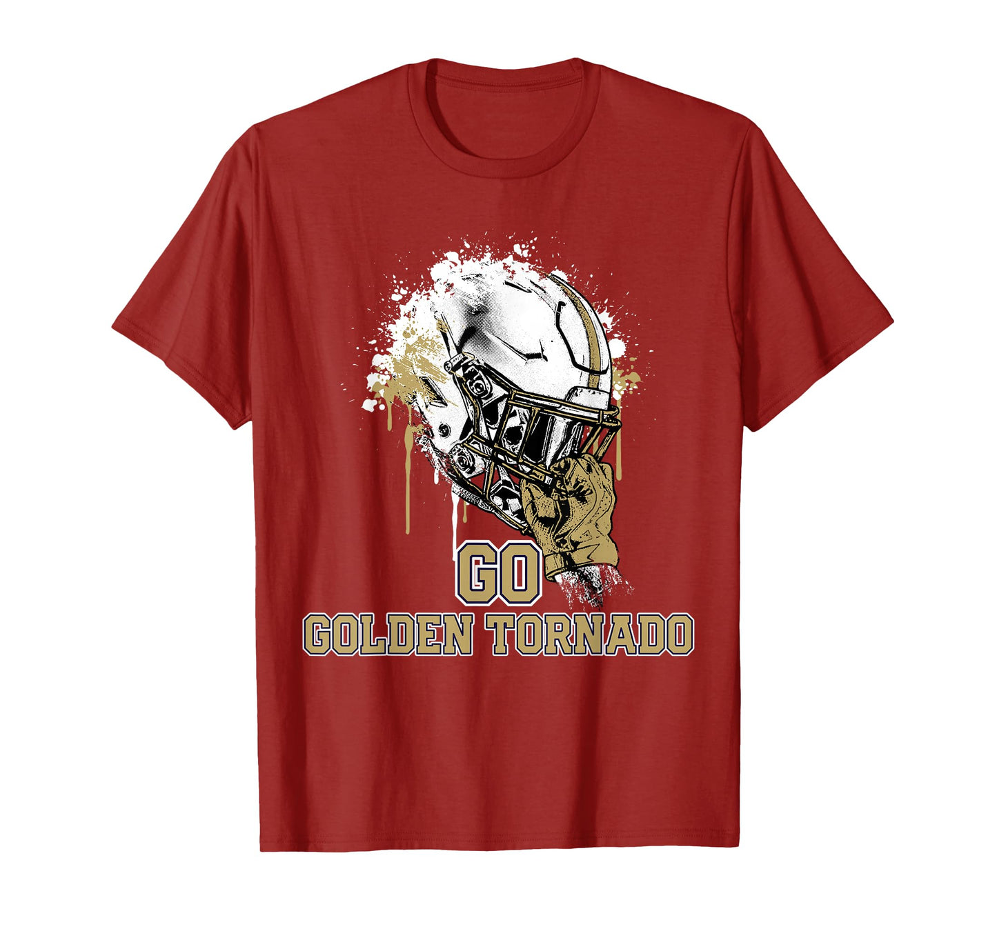 Butler Golden Tornado Rising Helmet GO! T-Shirt