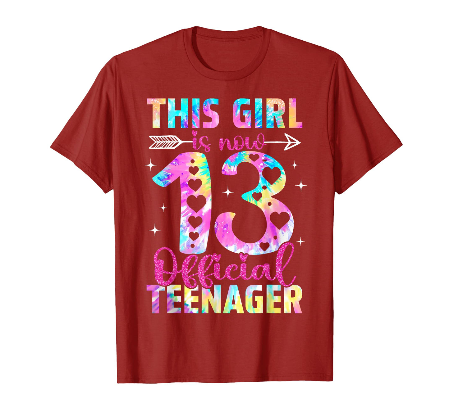 This Girl Is Now 13th Birthday 13 Year Old Official Teenager T-Shirt
