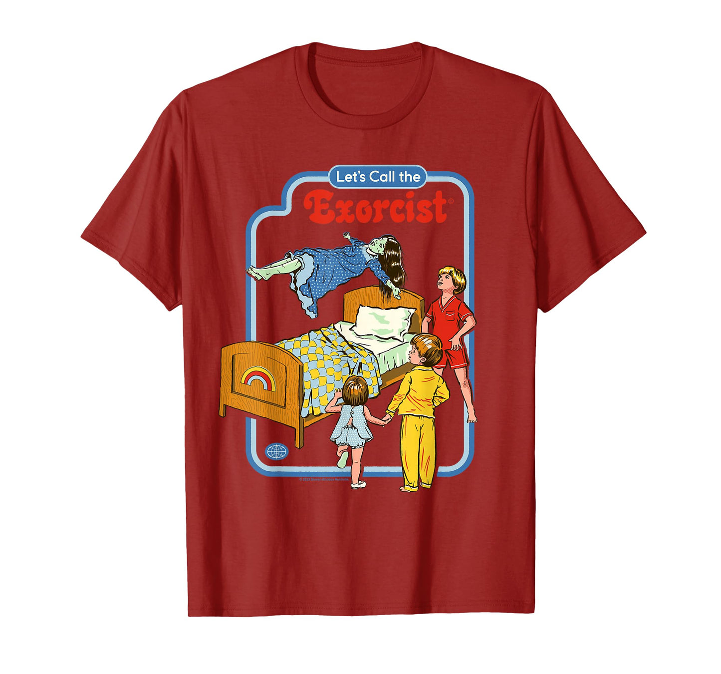 Let's Call the Exorcist Retro Vintage Funny Adult Humor T-Shirt