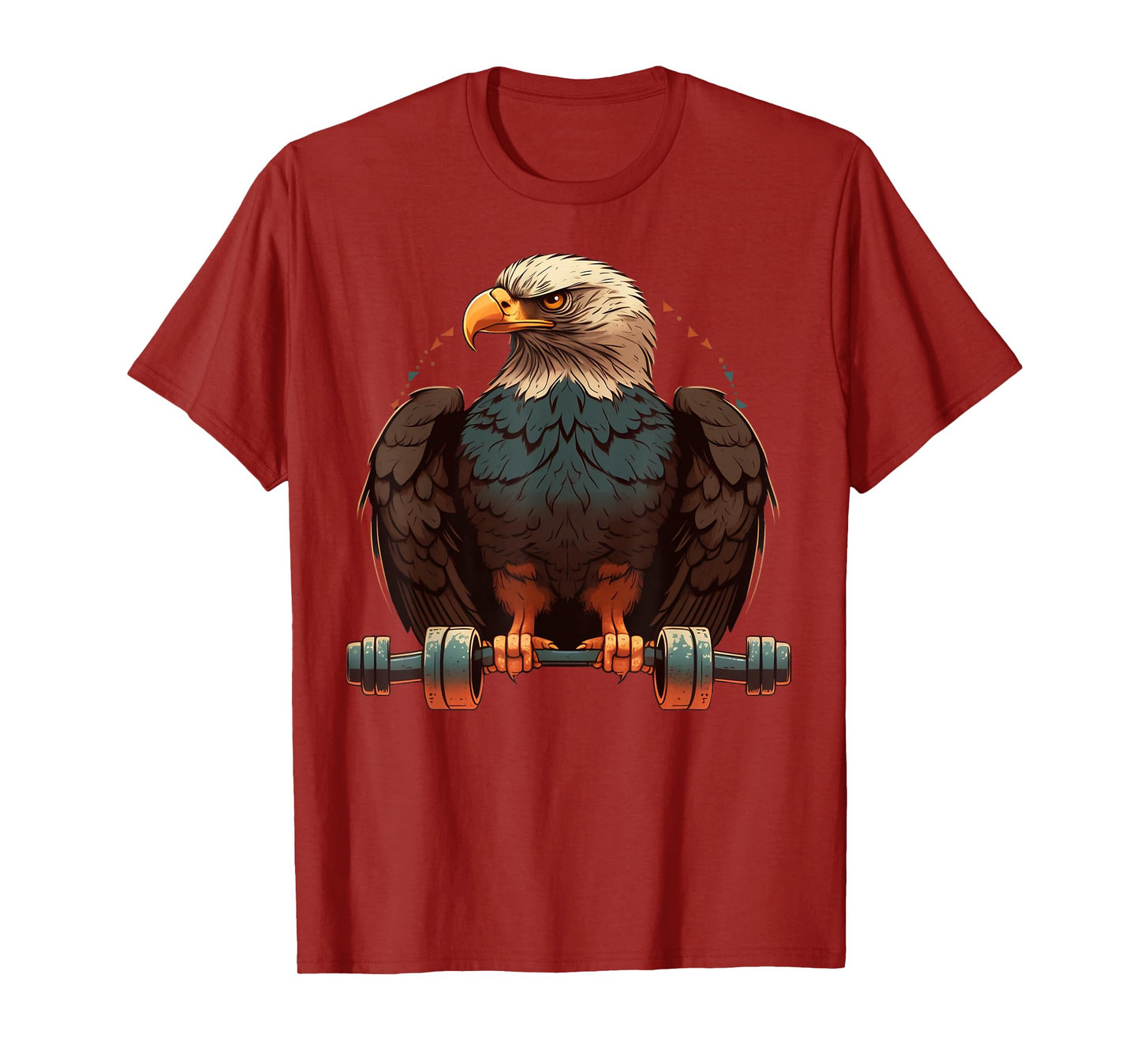 Eagle Weightlifting Funny Fitness Gym Eagle T-Shirt