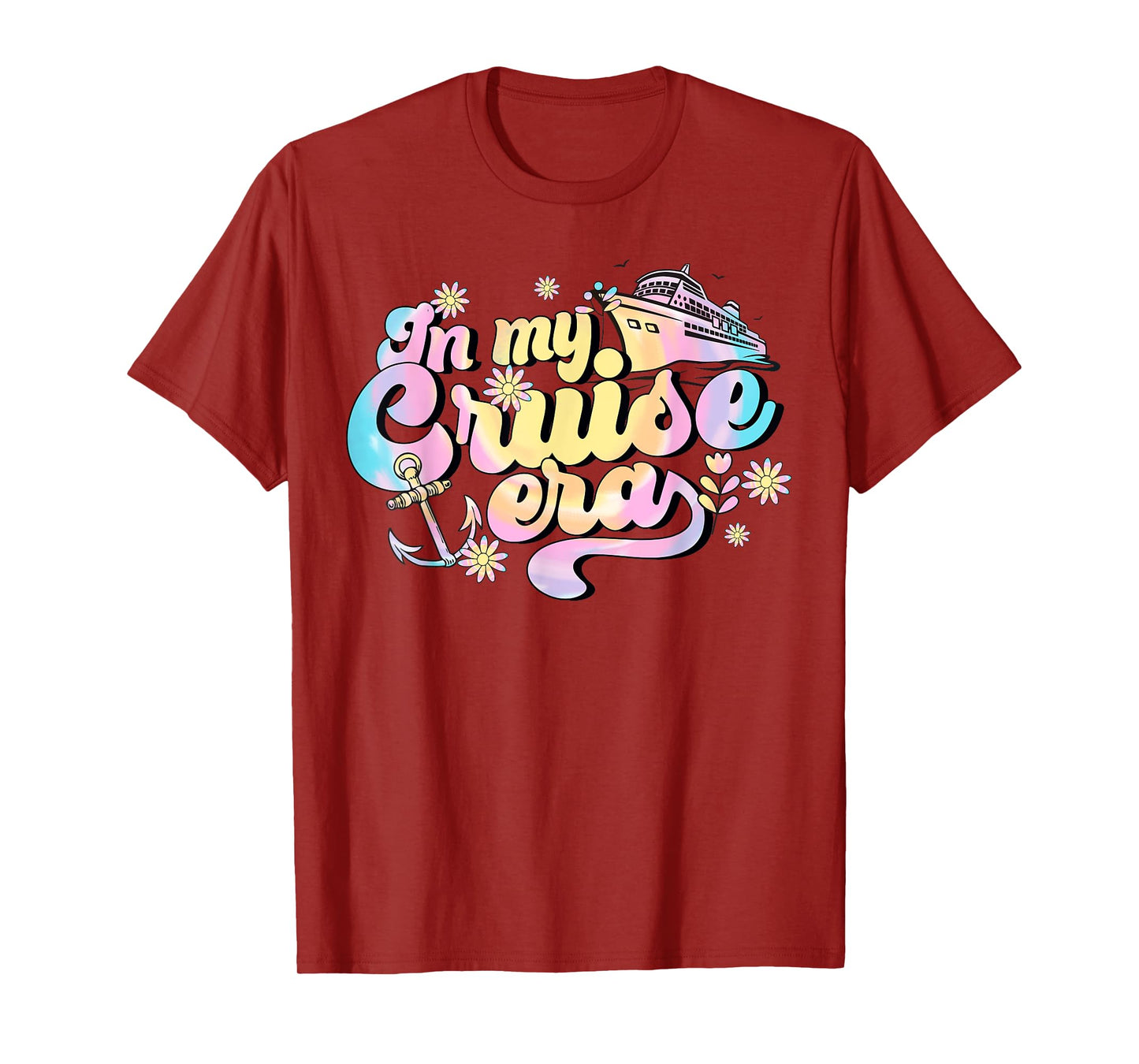 In My Cruise Era Summer Trip Family Crew Funny Cruise Lover Men Women T-Shirt
