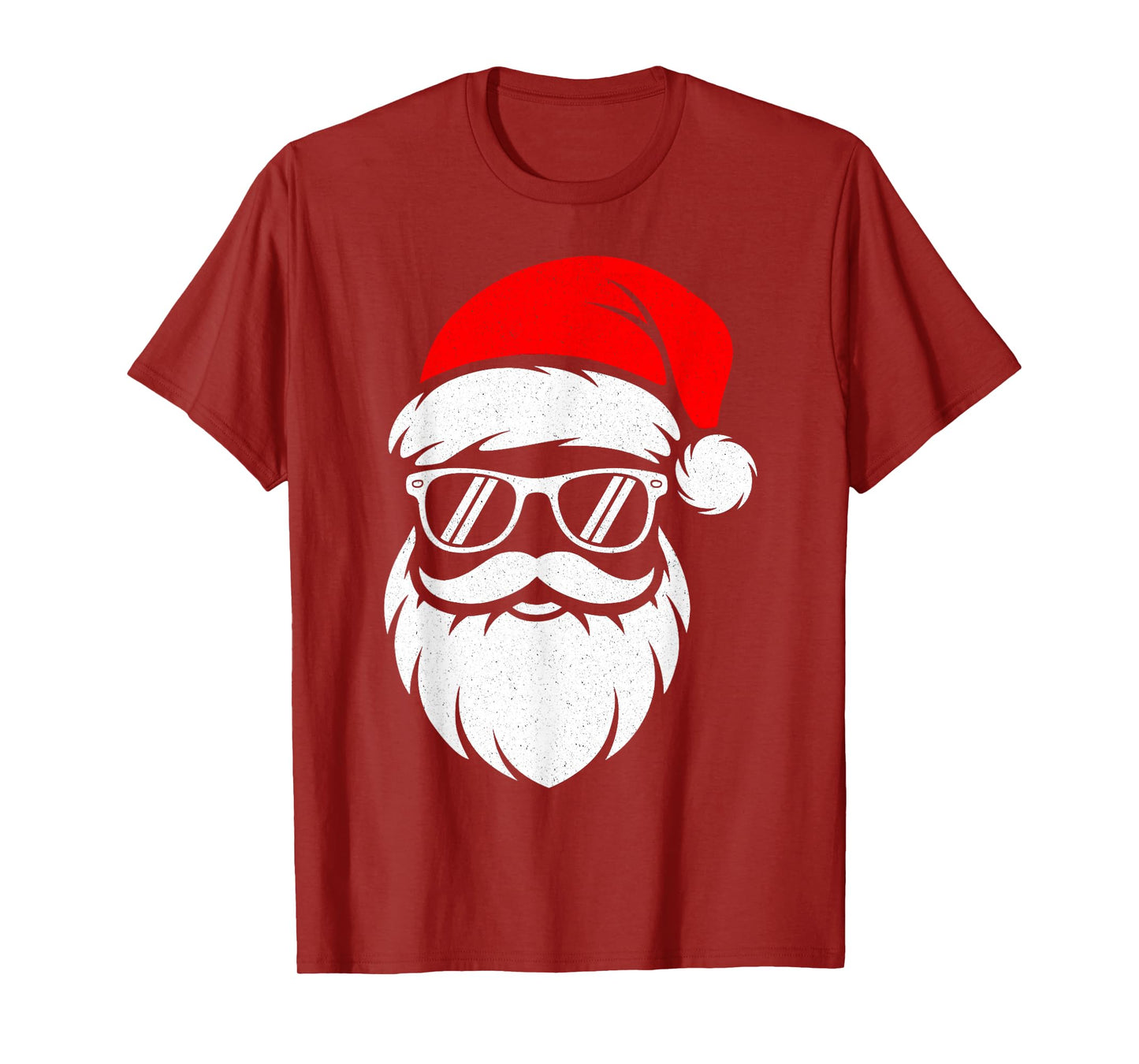 Santa Face Christmas Family Matching Funny Xmas Pajamas T-Shirt