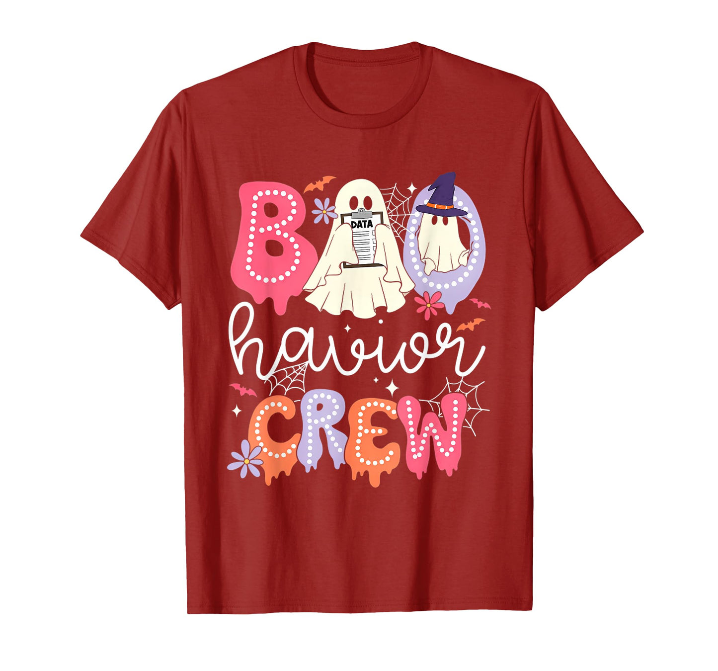 Boo-Havior Crew Behavior Analyst Halloween Therapy T-Shirt