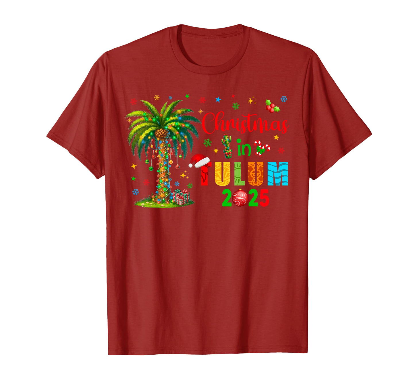 Mexico Cancun Cabo Christmas Trip Outfit T-Shirt