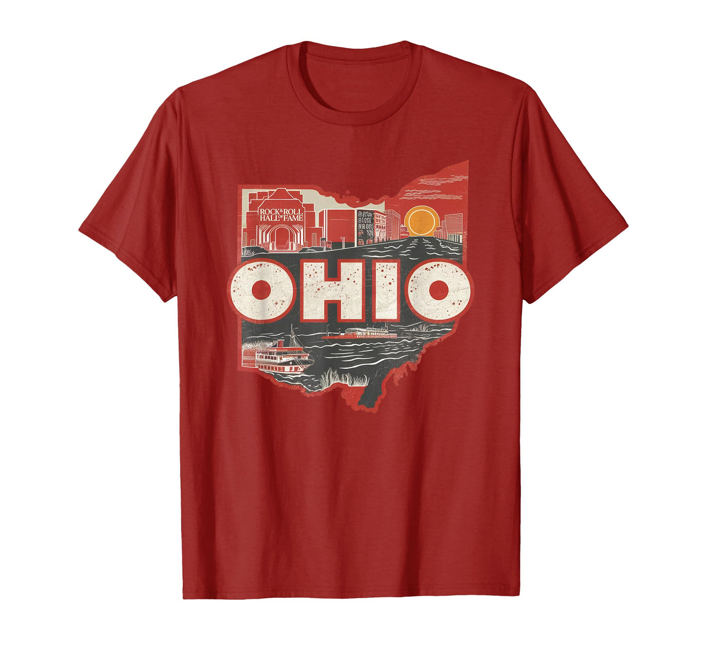 Ohio State of Ohio Retro Ohio T-Shirt
