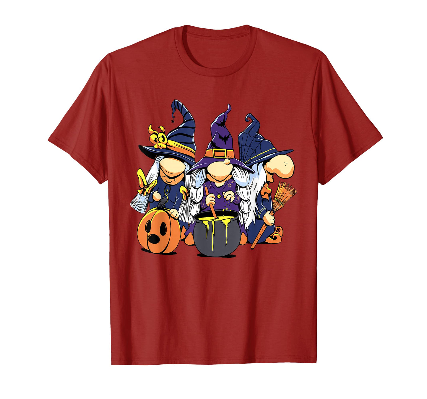 Halloween Witch Pumpkin Costume Funny Design T-Shirt