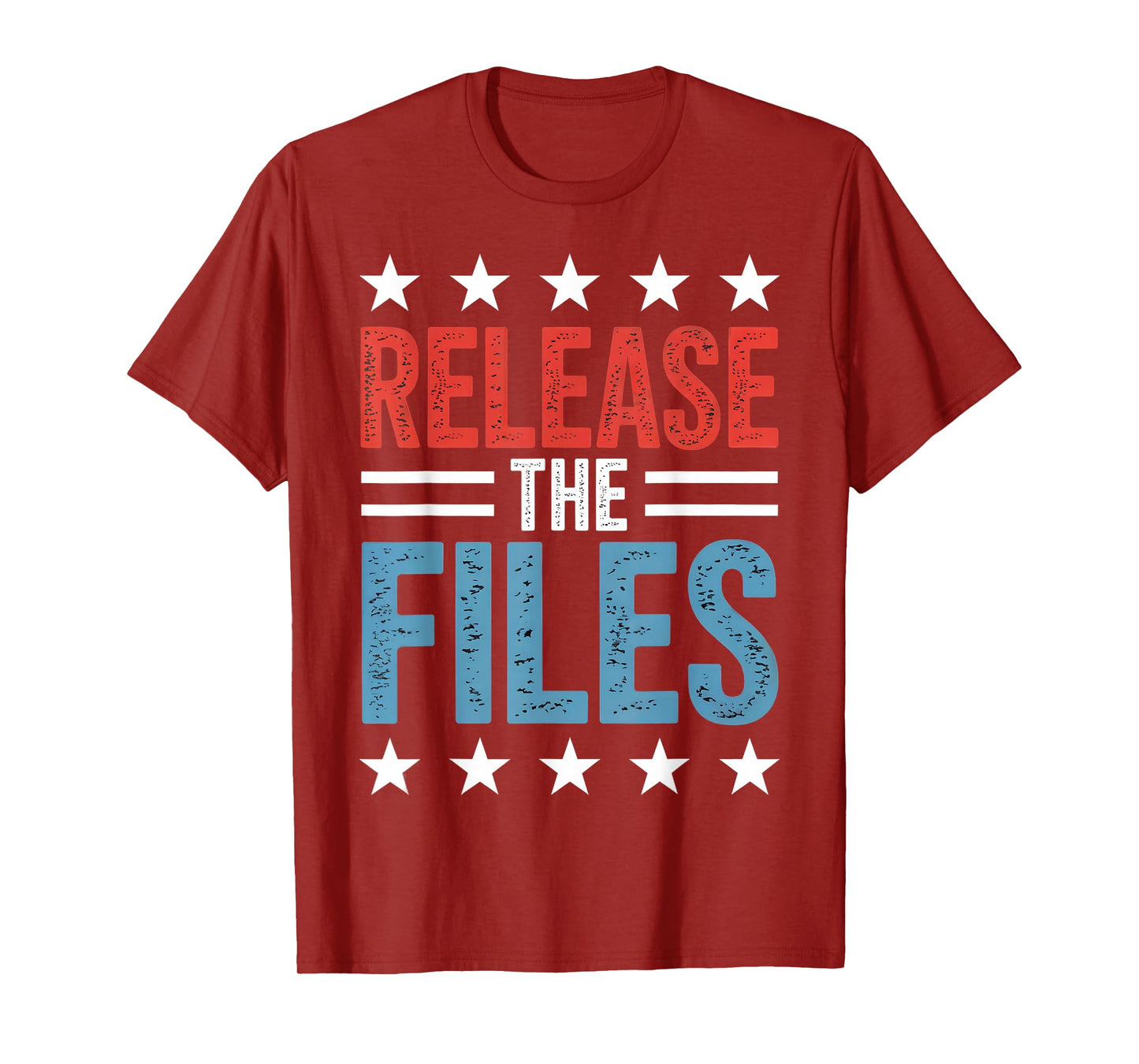 Release The Files US Flag Vintage T-Shirt