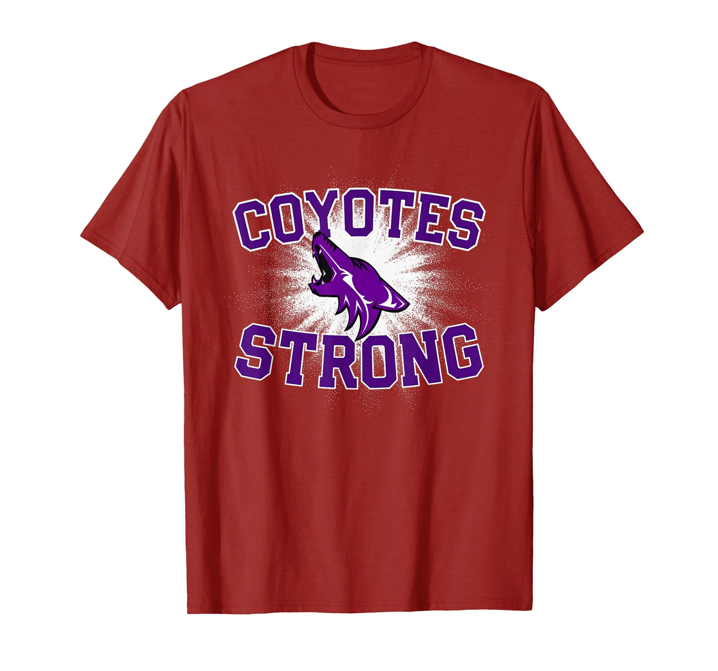 Anna Coyotes Logo Strong Flag HS T-Shirt