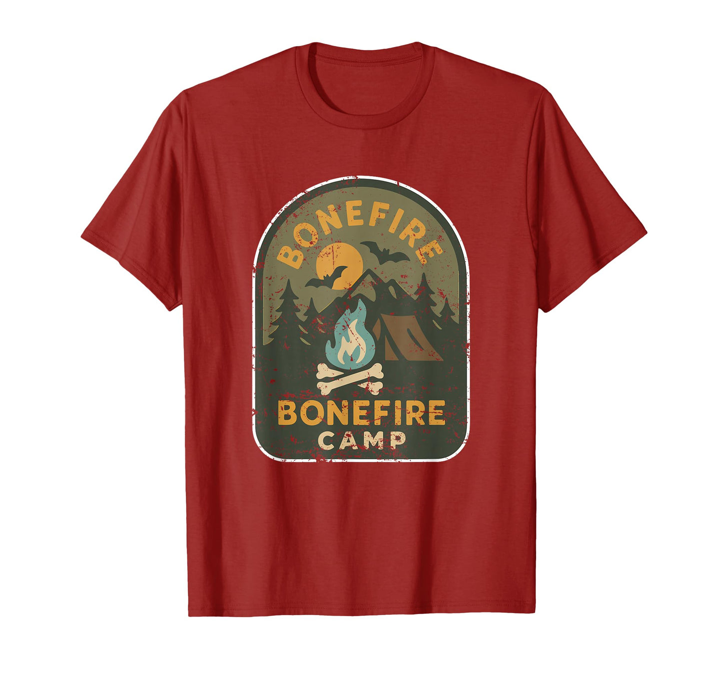 Bonefire Camp Bones and Flame T-Shirt