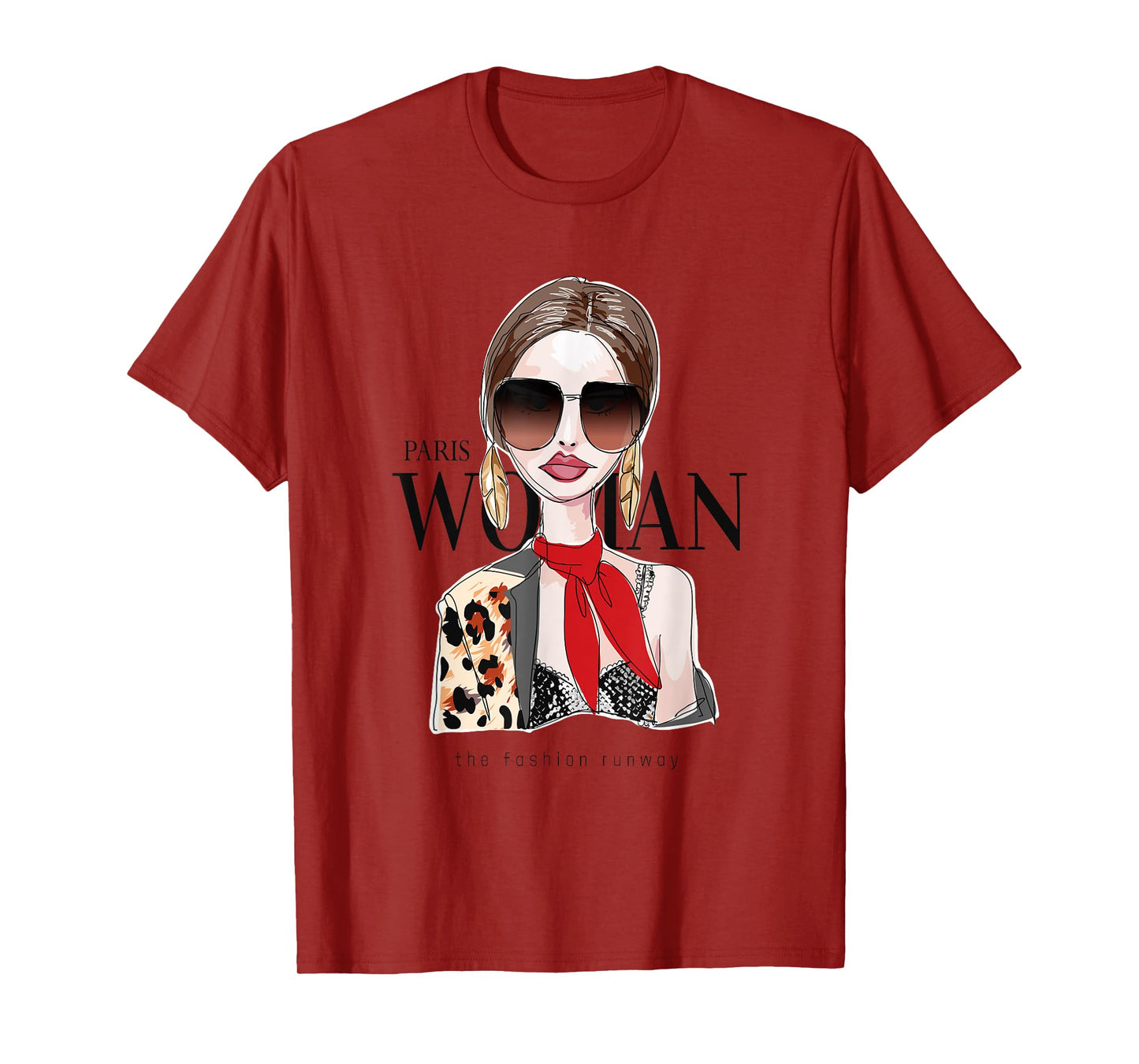 Paris Woman The Most Beauty Lady Graphic Tees & Cool Designs T-Shirt