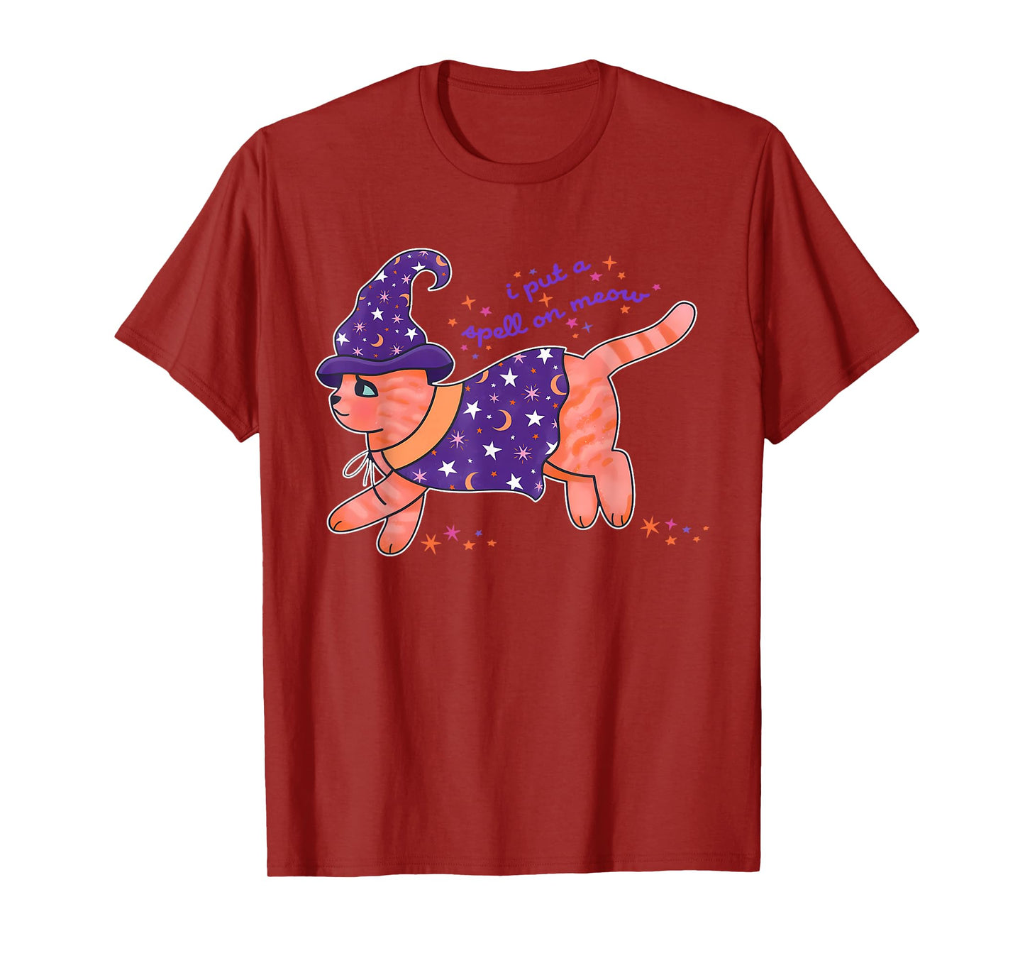 I Put A Spell On Meow Witches Halloween T-Shirt
