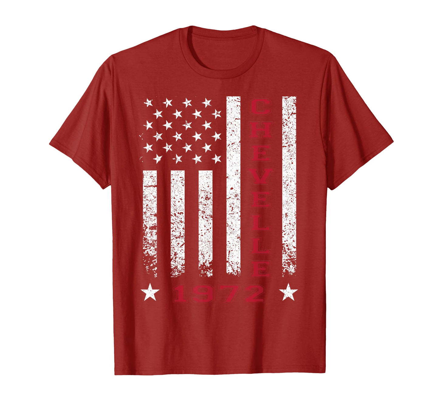 Jersey Style Chevelle 72 1972 Old School Muscle Cars T-Shirt