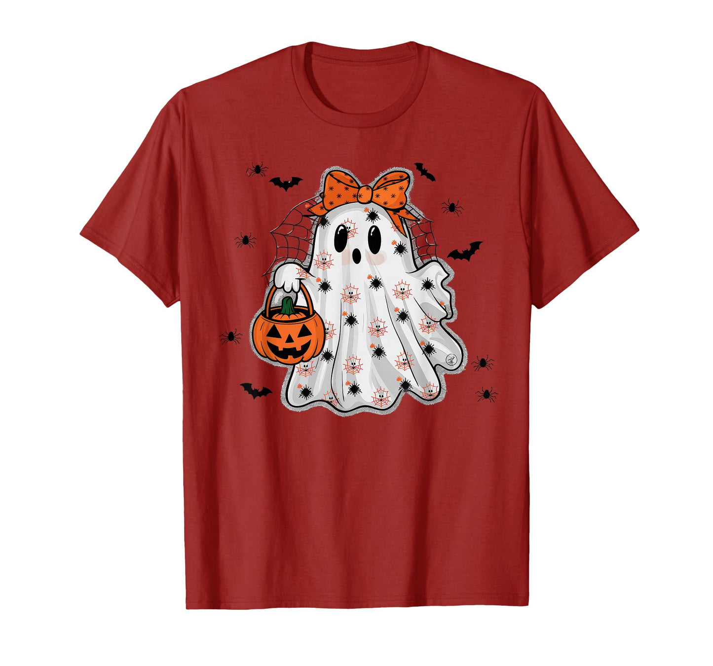 Halloween Tshirt Women Men Skeleton Witch Monster Party T-Shirt