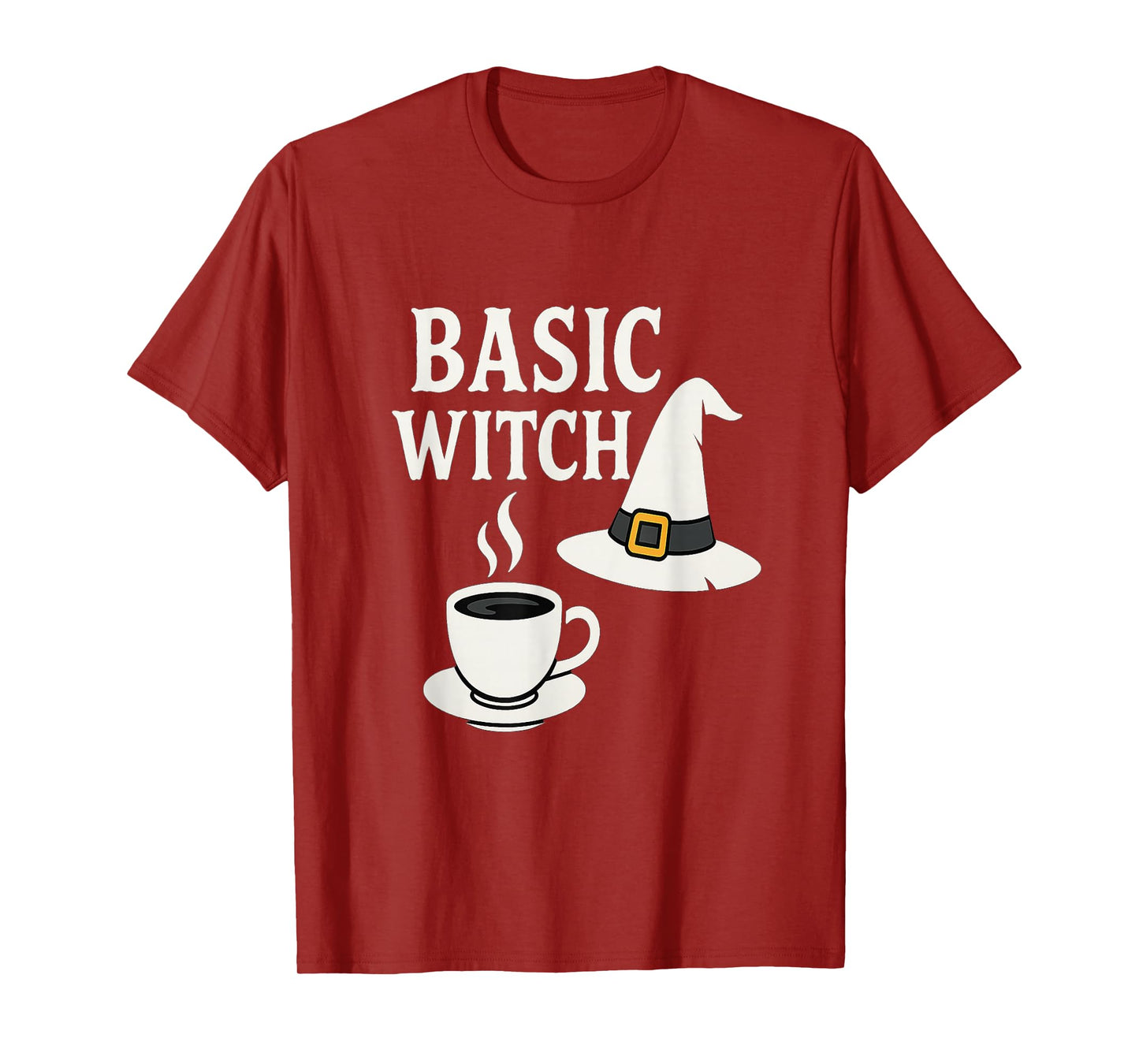 Basic Witch with Coffee Cup T-Shirt