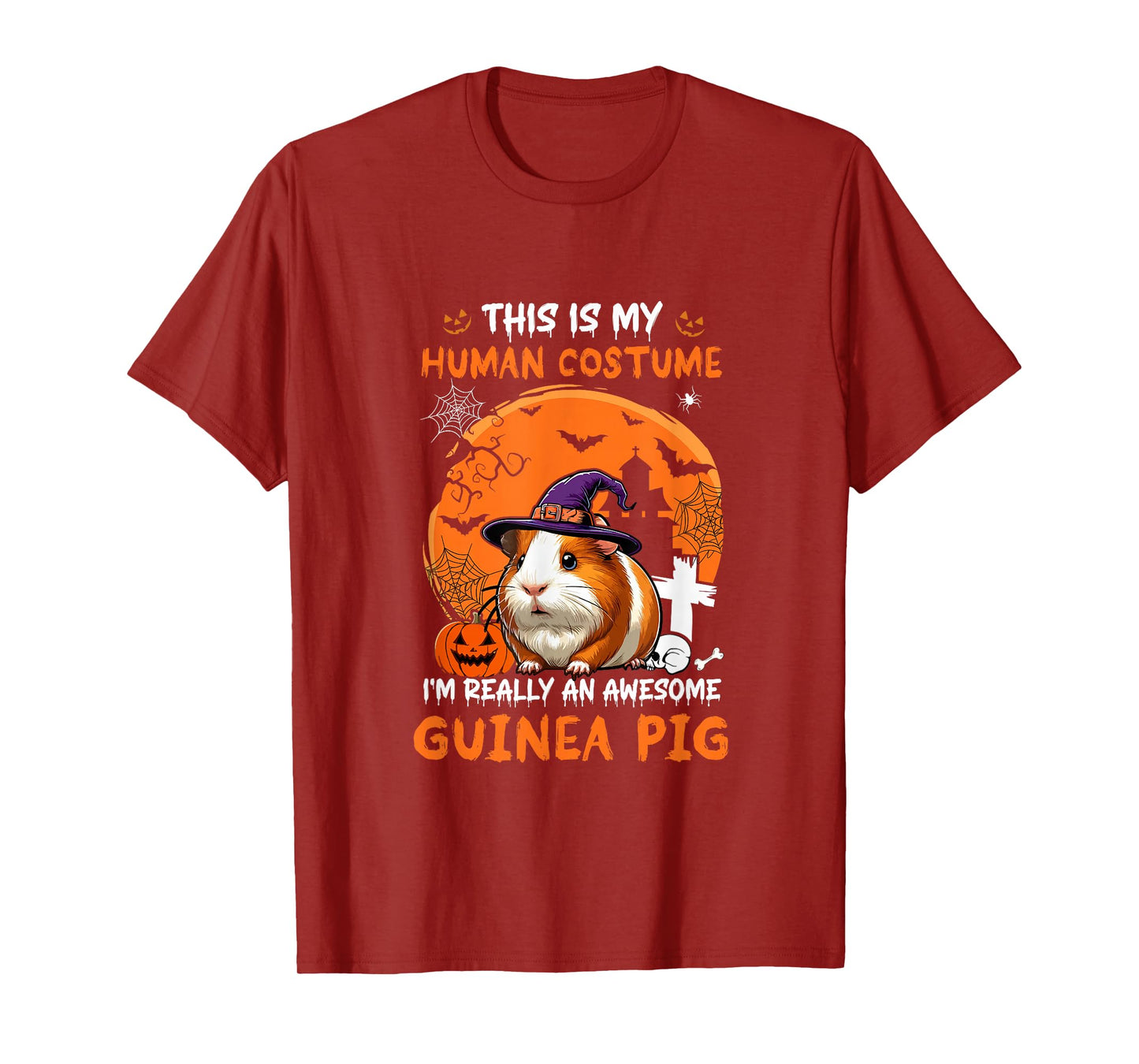 Human Costume Proud Awesome Guinea Pig Halloween Rodent T-Shirt