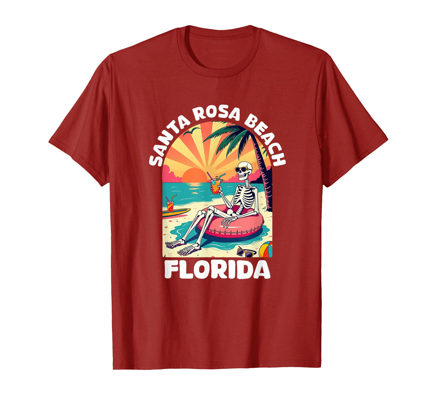 Santa Rosa Beach Florida Souvenir Walton County T-Shirt