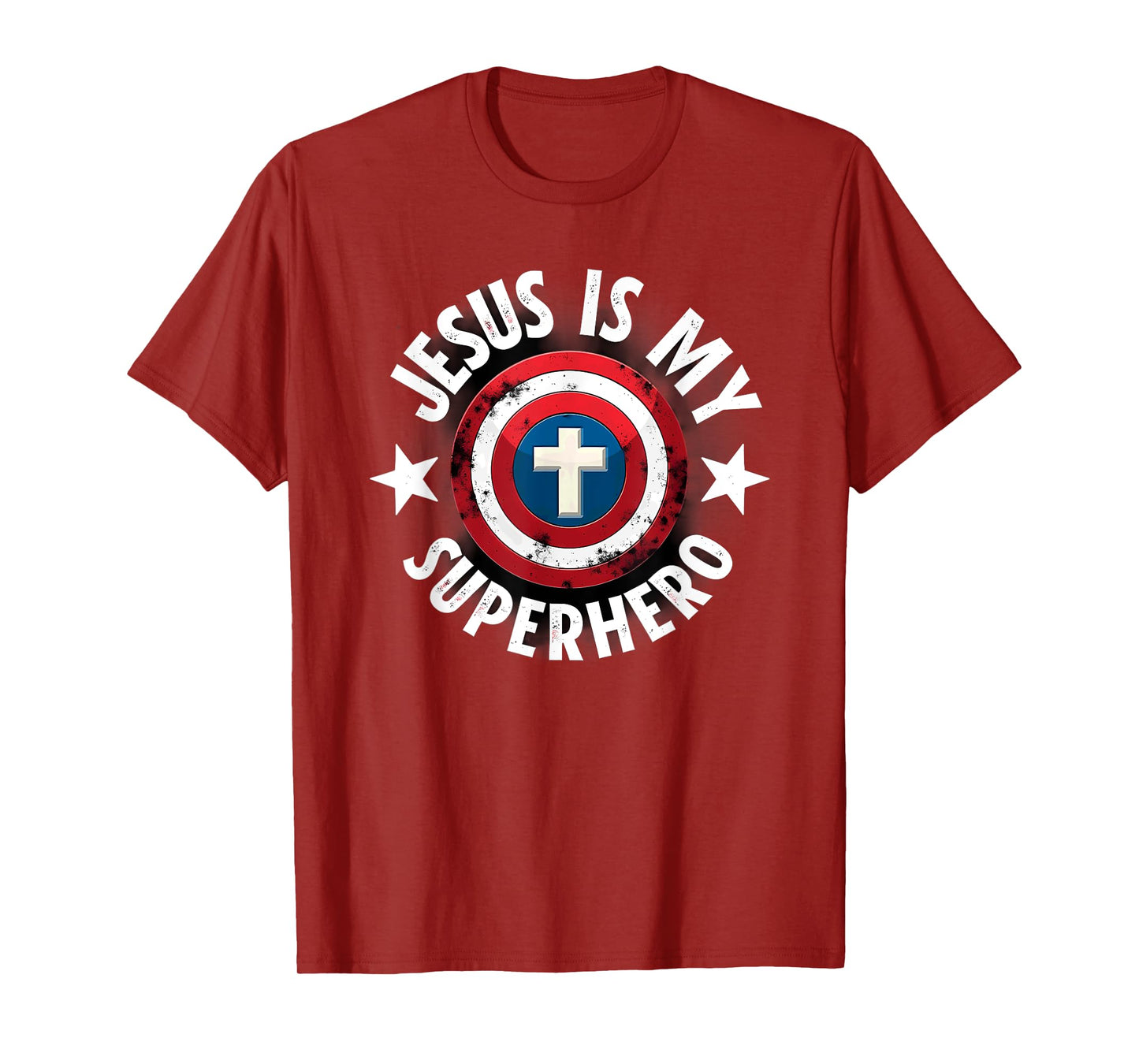 Jesus is My Superhero Christian T-Shirt