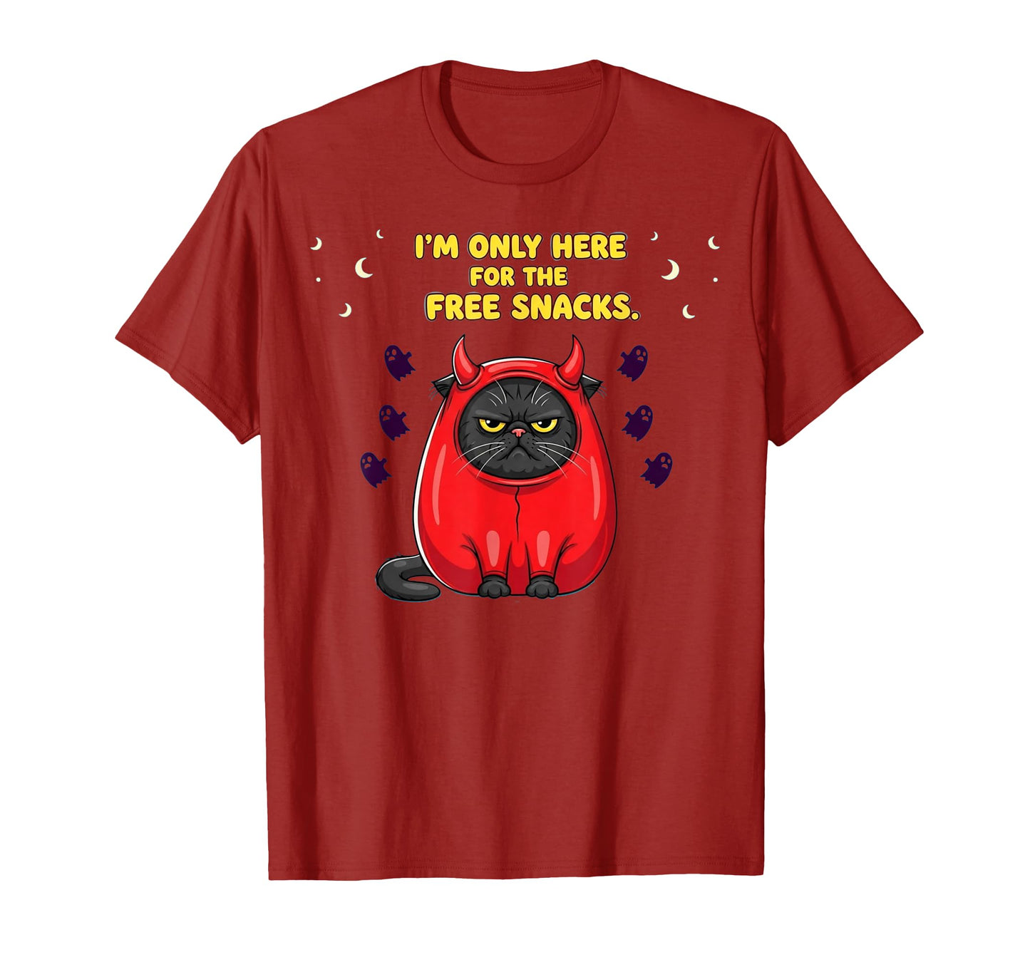 Cat Halloween Costume Funny Halloween 2025 T-Shirt