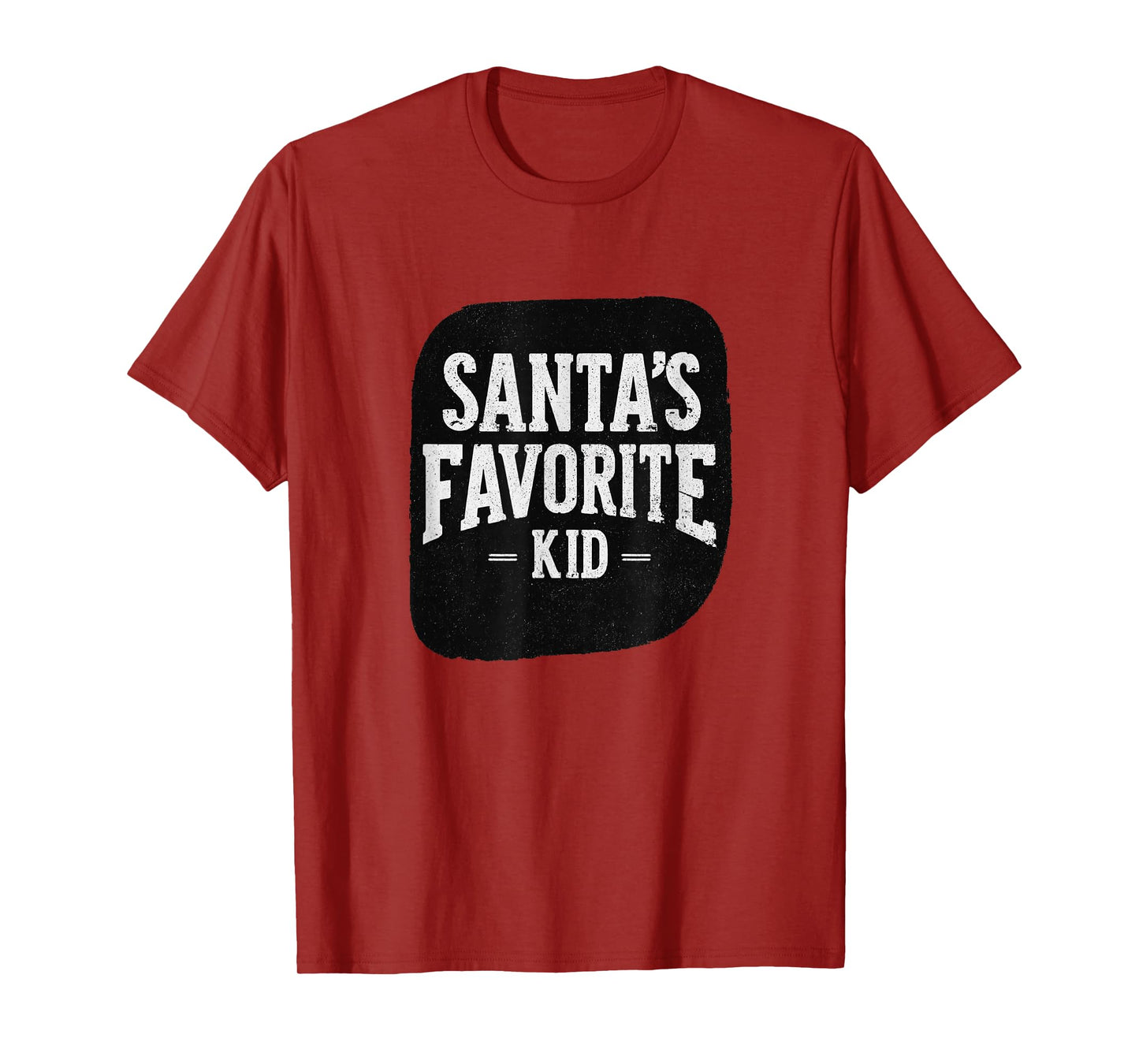 Cool Christmas Costume with This Santa's Favorite Kid Speech T-Shirt