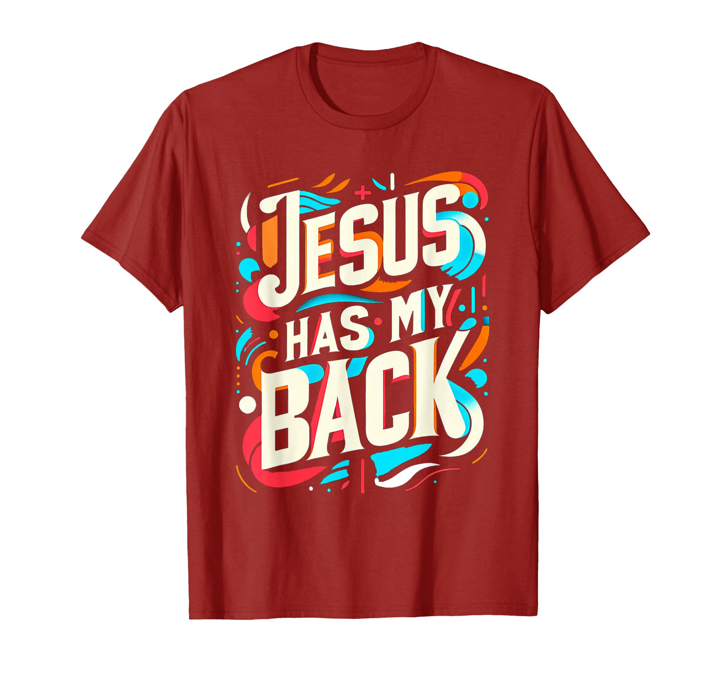 Jesus has my back |--- T-Shirt