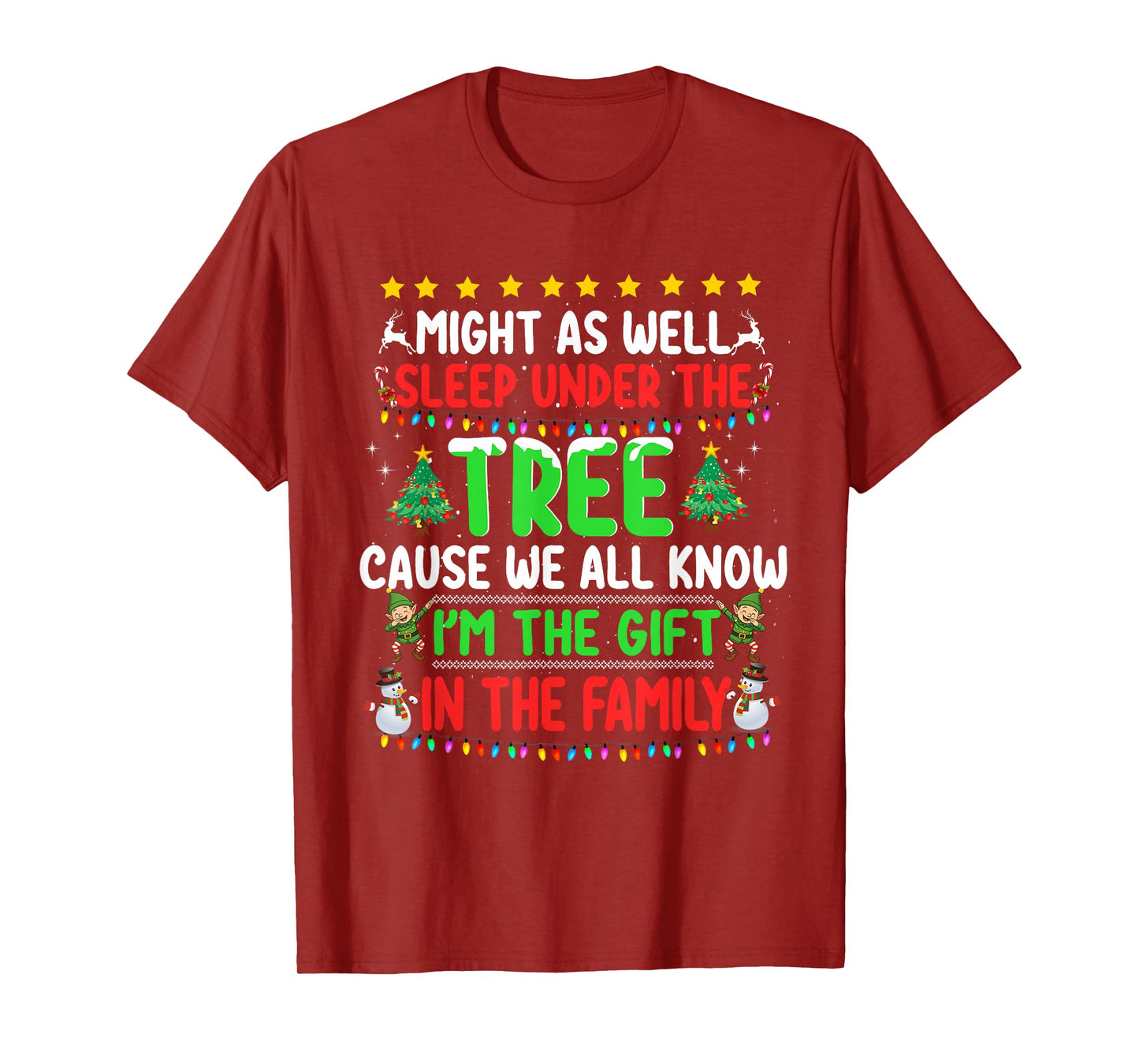 Funny Christmas Kids Christmas Pajamas Family Girls Boys T-Shirt