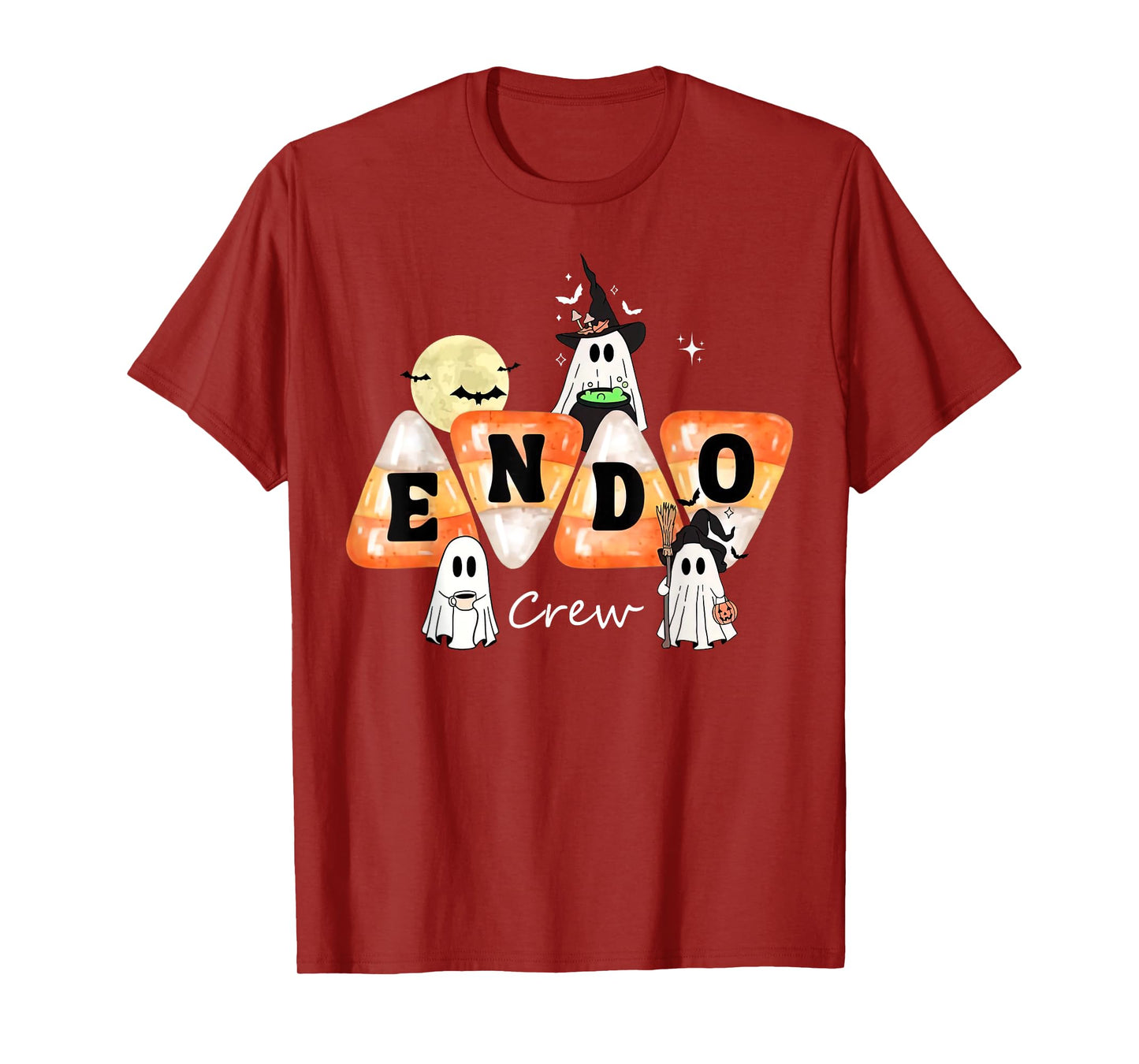 Endo Crew Endoscopy Nurse GI Colonoscopy Colon Halloween T-Shirt