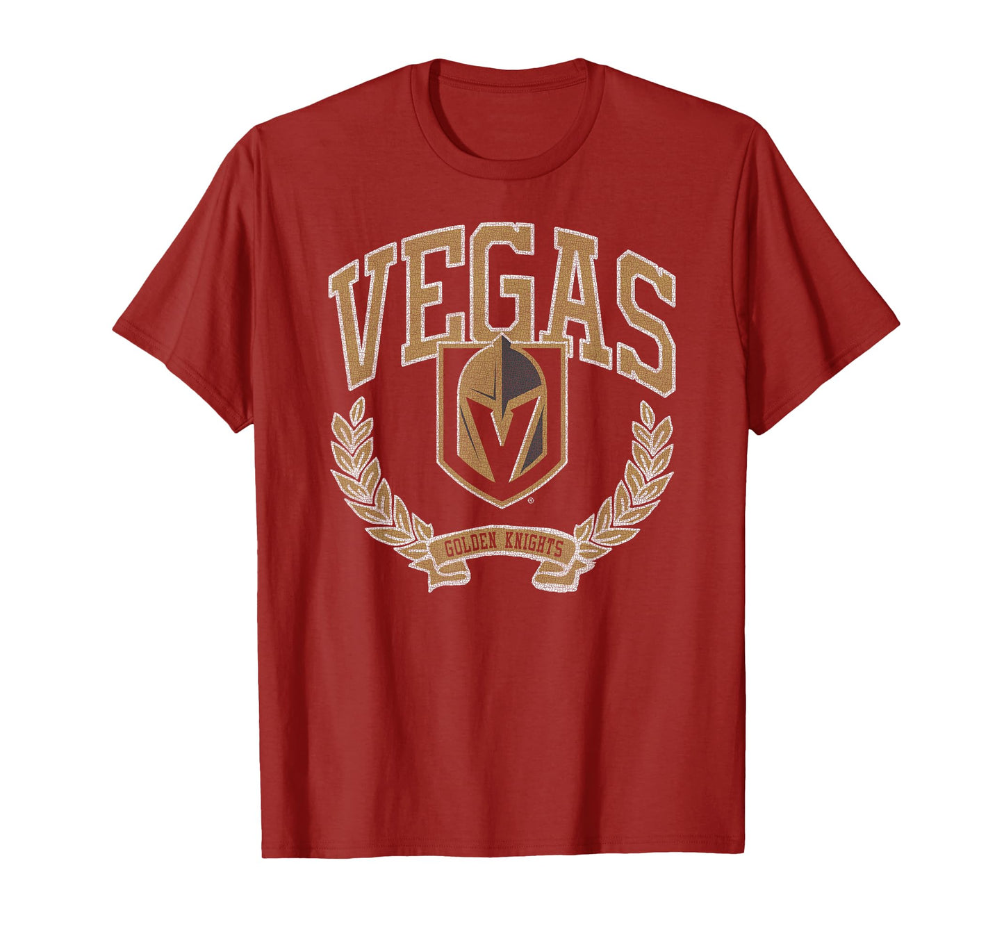 Vegas Golden Knights Vintage Victory Black Licensed T-Shirt