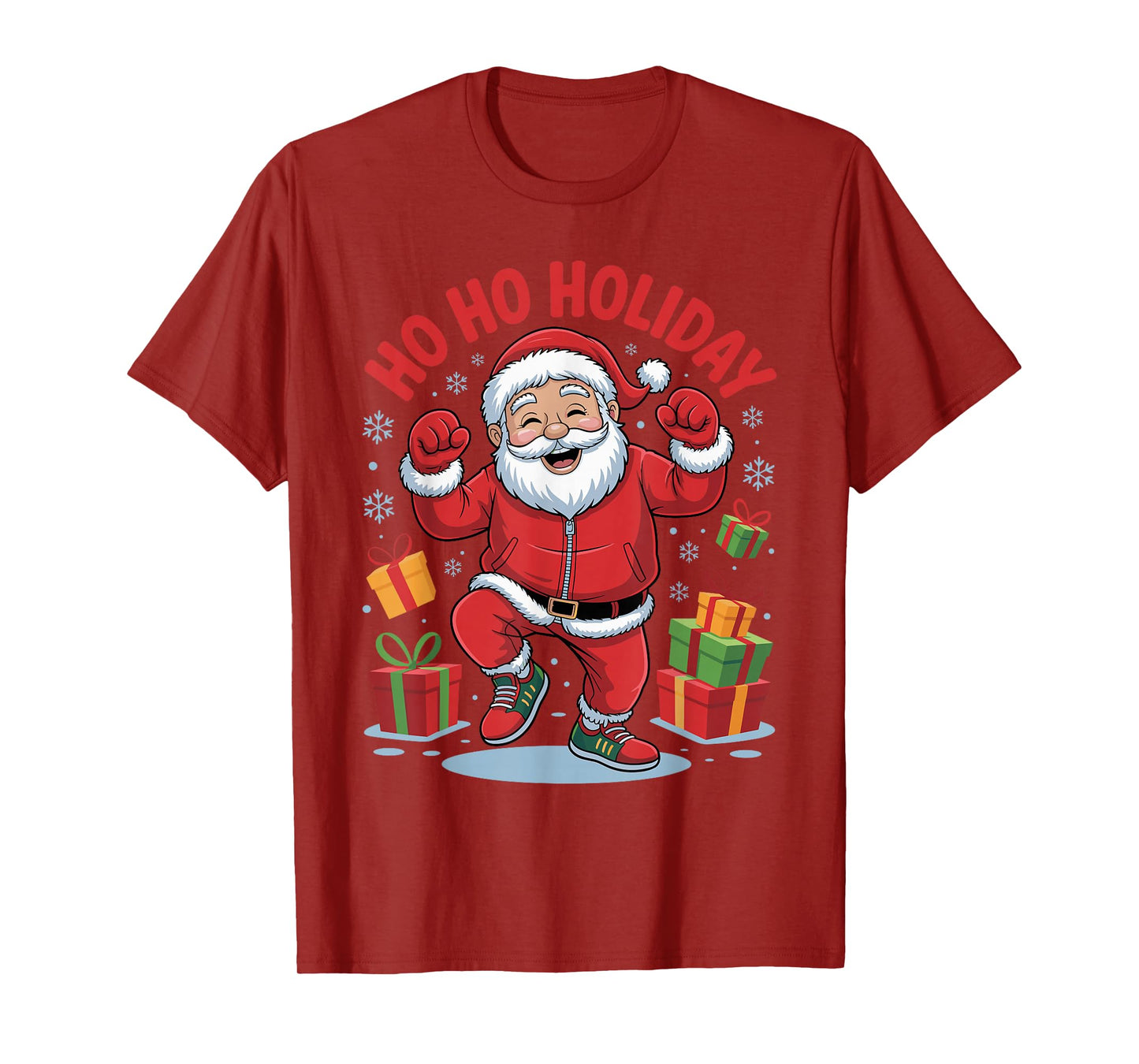 Funny Santa Dancing Dancer Holiday Christmas Xmas Pajama T-Shirt