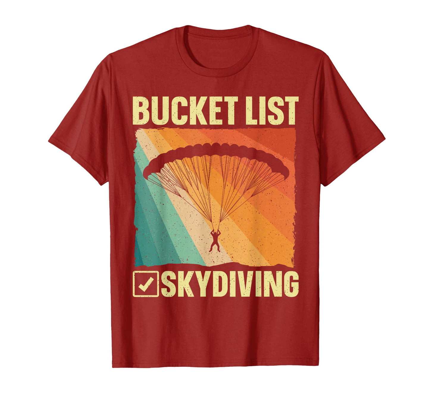 Funny Skydiving Art For Men Women Skydiver Sky Diving Lover T-Shirt