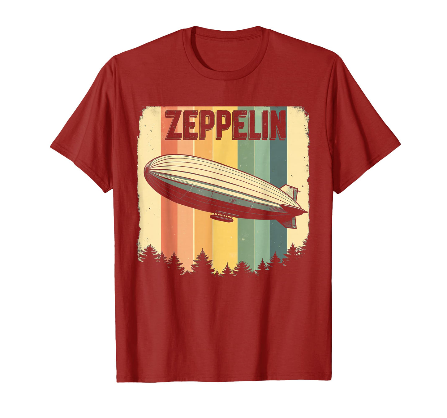 zeppelin t shirt Zepelin vintage 70s 80s Dirigible Airship T-Shirt