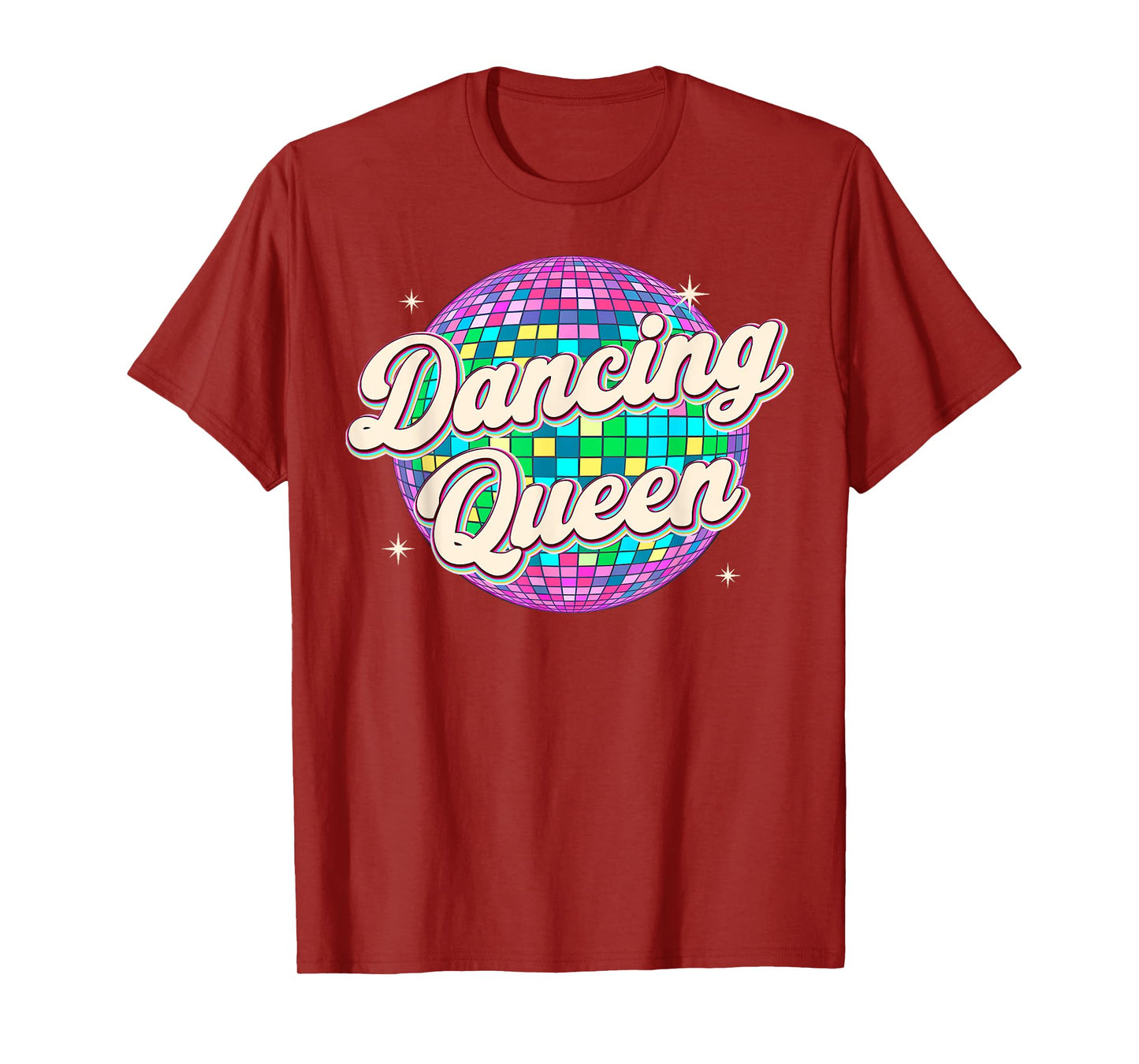 Dancing Queen Shirt Vintage Dancing 70s Kids Girl Women T-Shirt