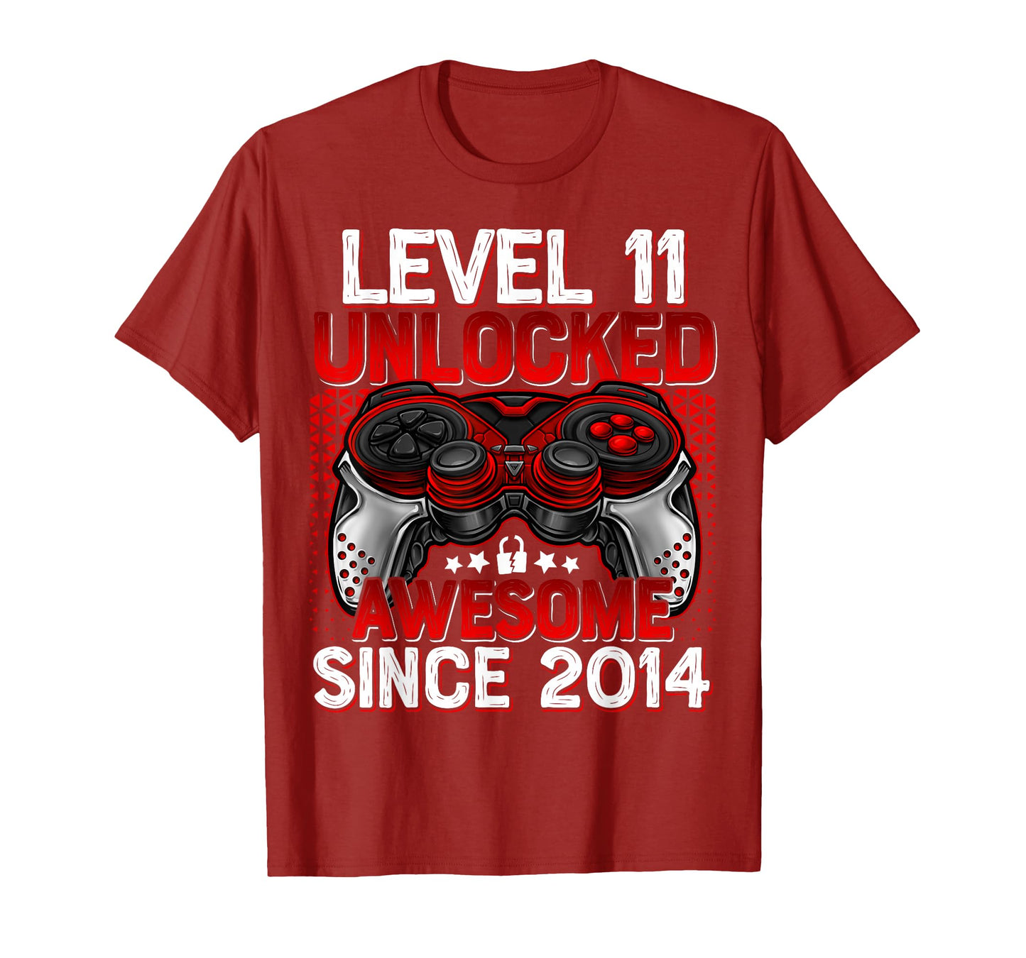 Level 11 Unlocked 11 Year Old Gifts Boys 11th Birthday Boy T-Shirt