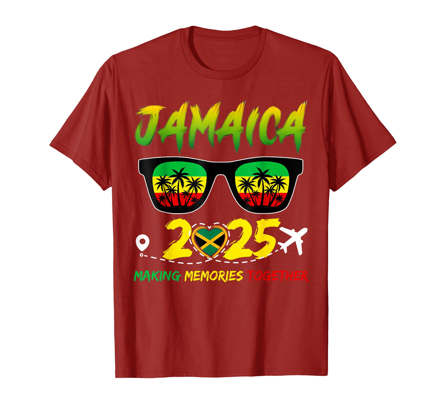 Jamaica Family Reunion 2025 Making Memories Vacation Summer T-Shirt