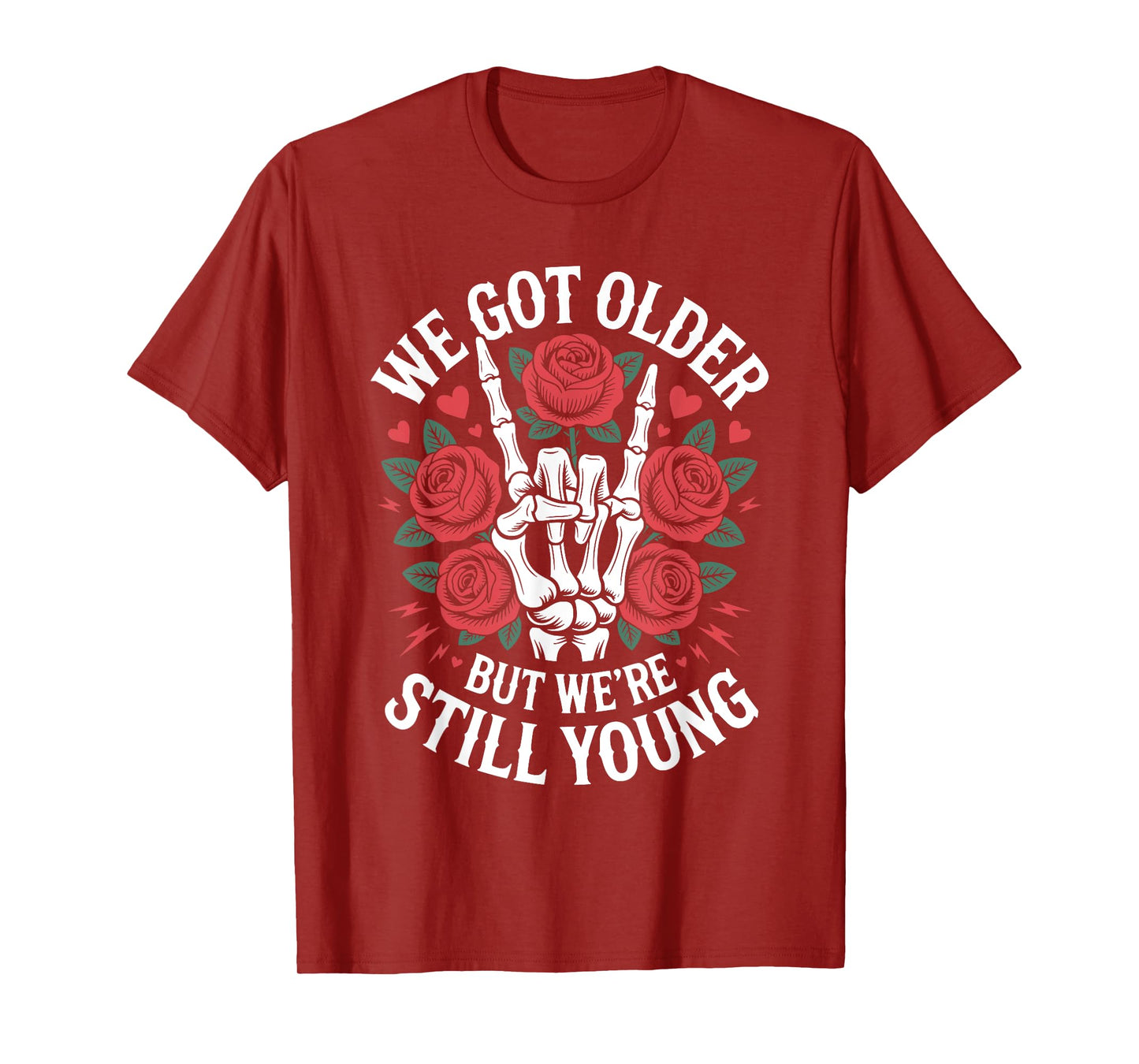We Got Older But We're Still Young Emo Mom Club Emo Pop Punk T-Shirt