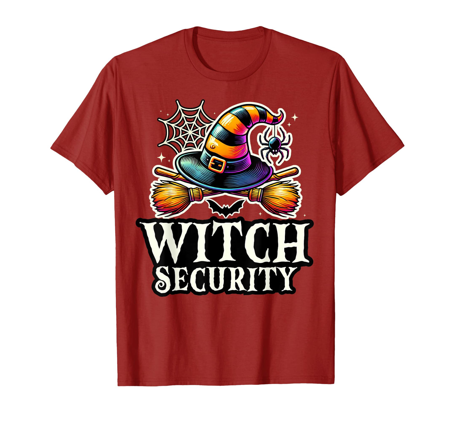 Witch Security Easy Husband Boyfriend of Fun Witches Costume T-Shirt