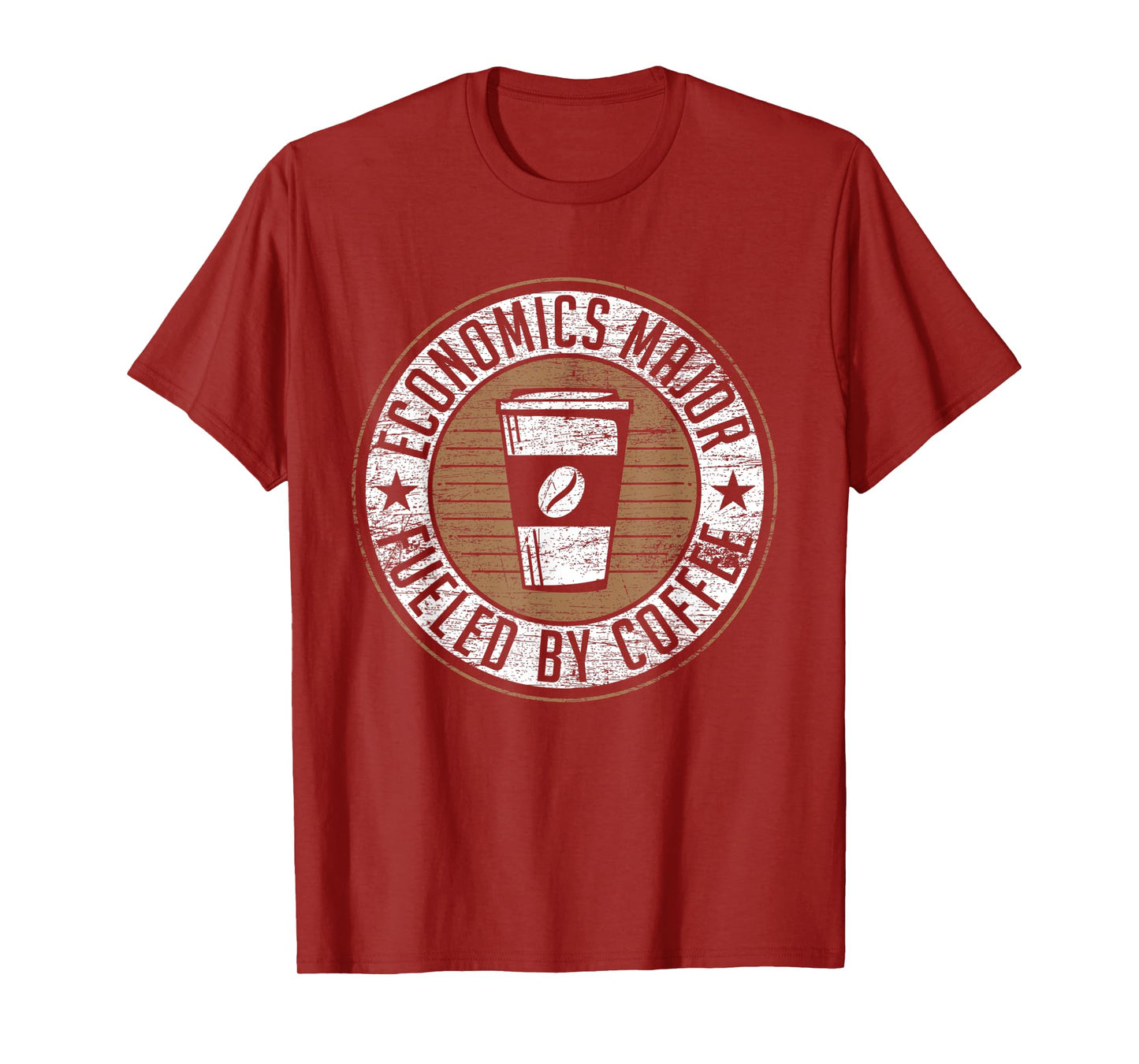 Economics Major Fueled By Coffee T-Shirt