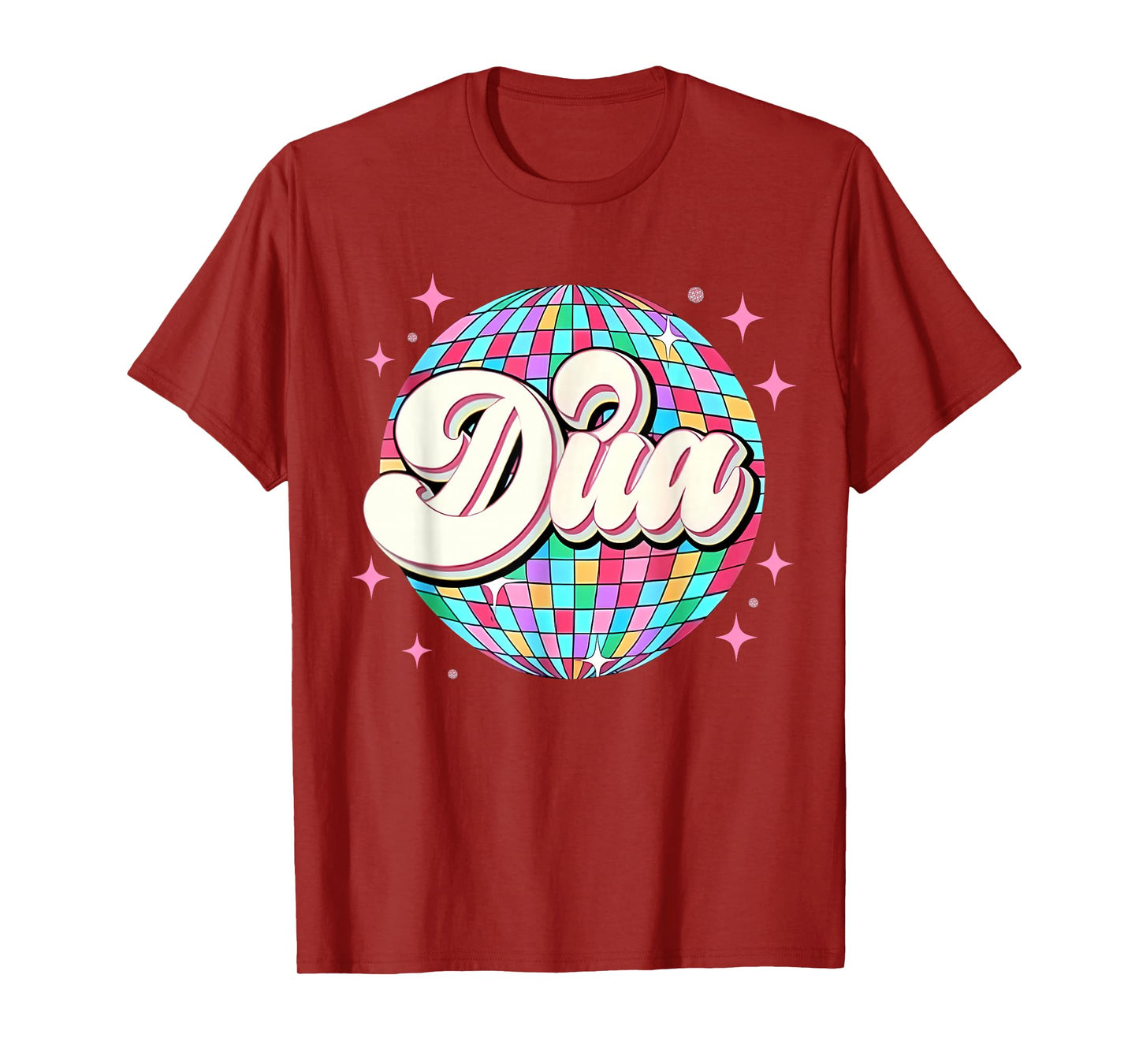 Groovy Girl Retro Dua First Name Personalized Tee 80, 90's T-Shirt