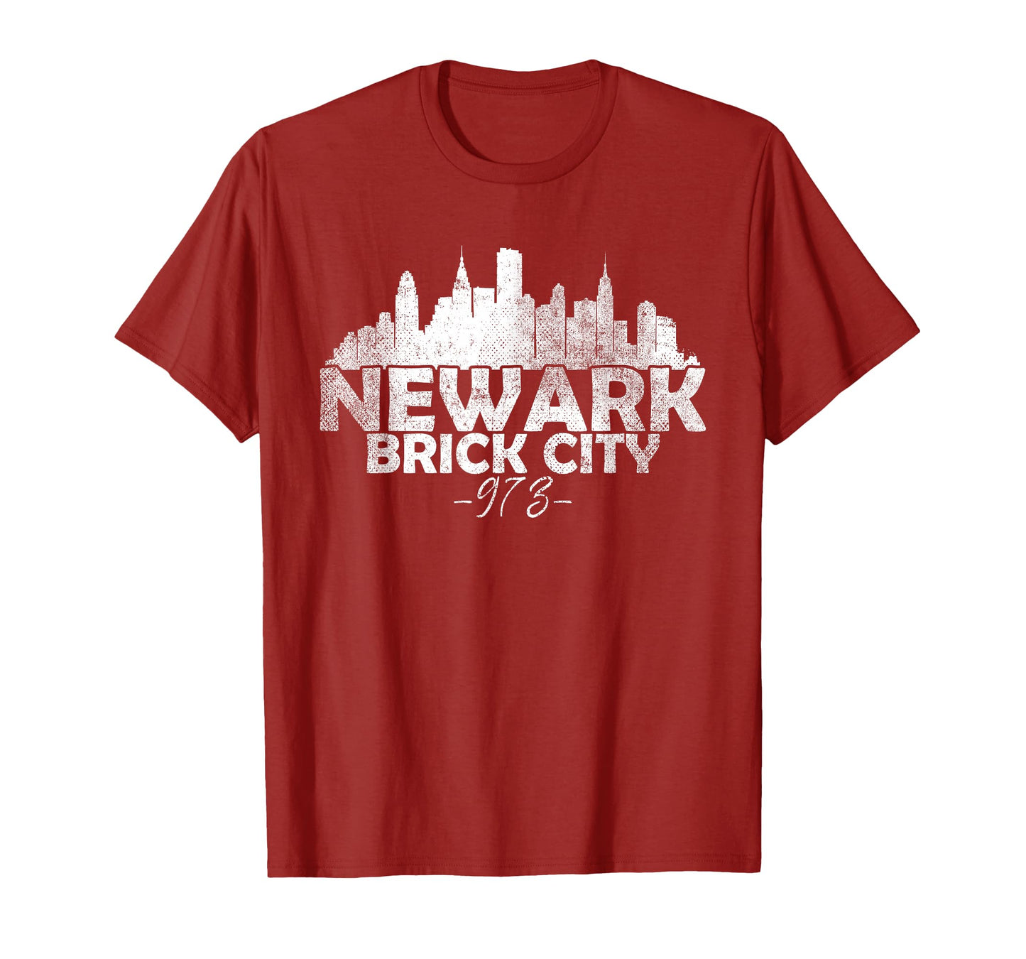 Newark New Jersey NJ | Brick City Skyline T-Shirt