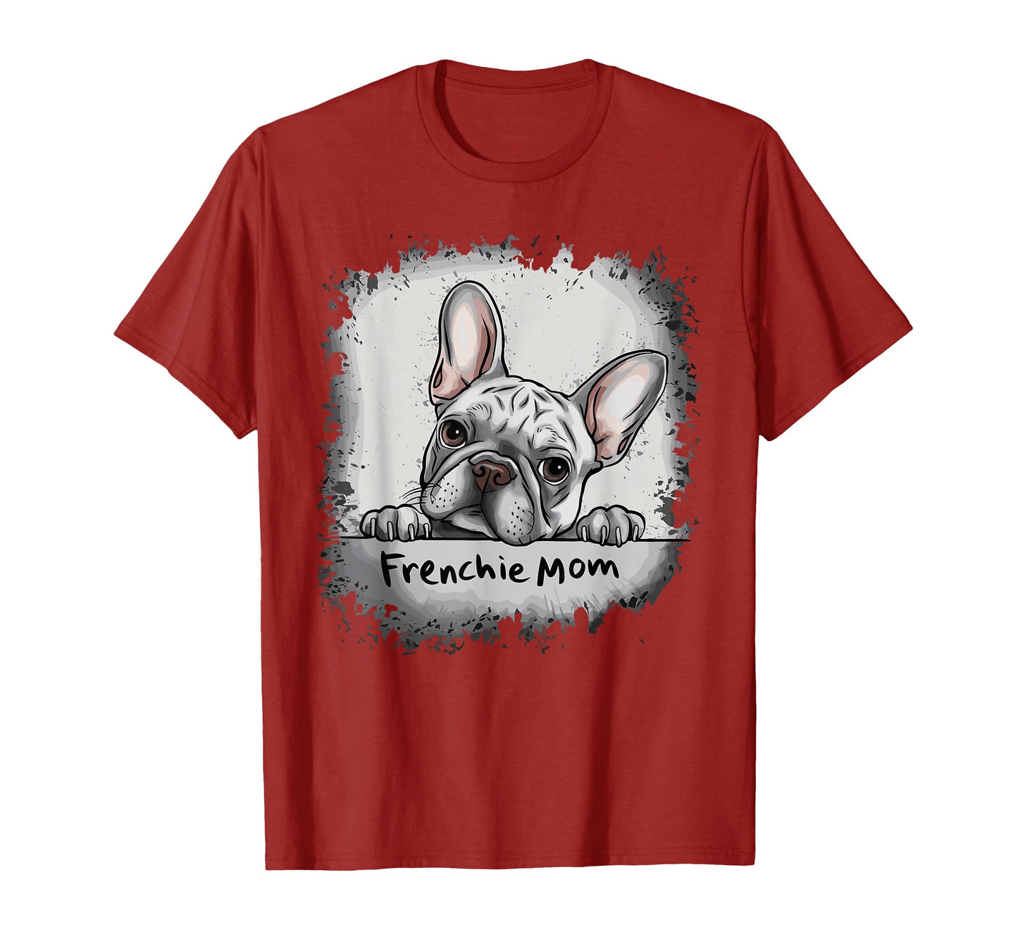 Retro French Bulldog Mom T-Shirt